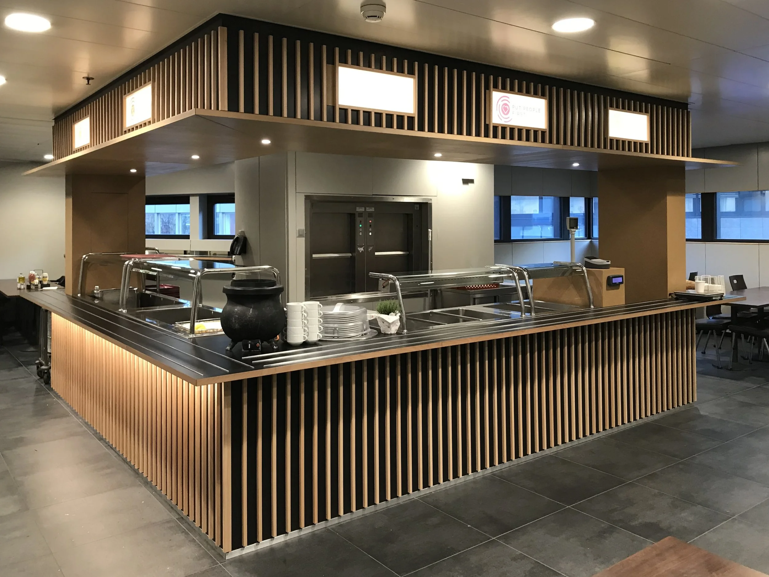 Umbau Kantine Hotel Marriott