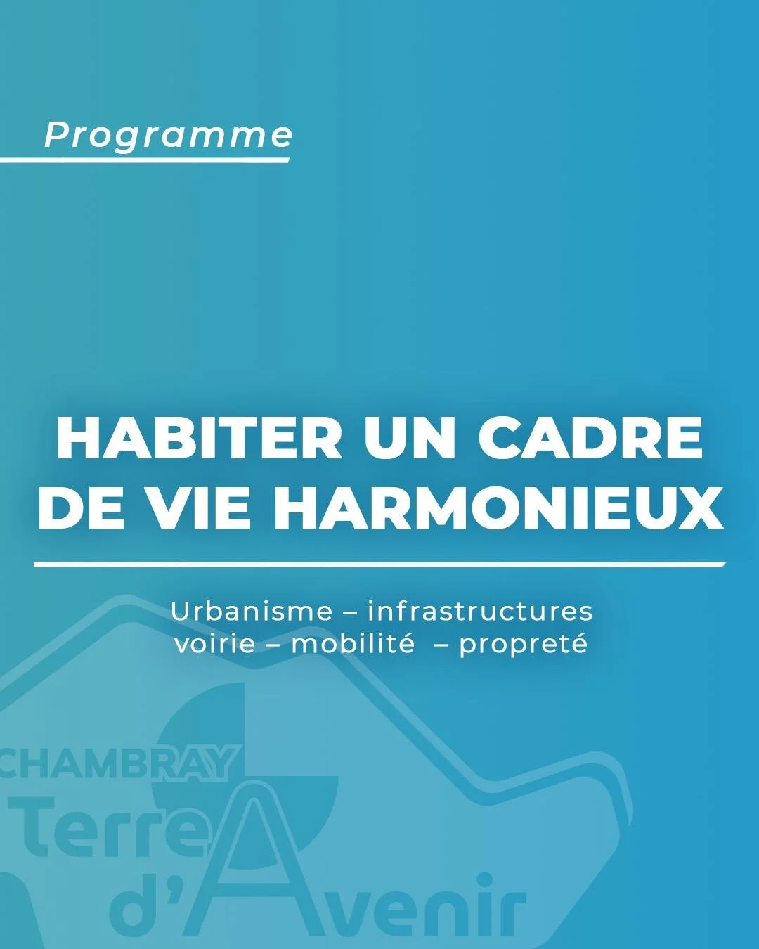III. HABITER UN CADRE DE VIE HARMONIEUX   