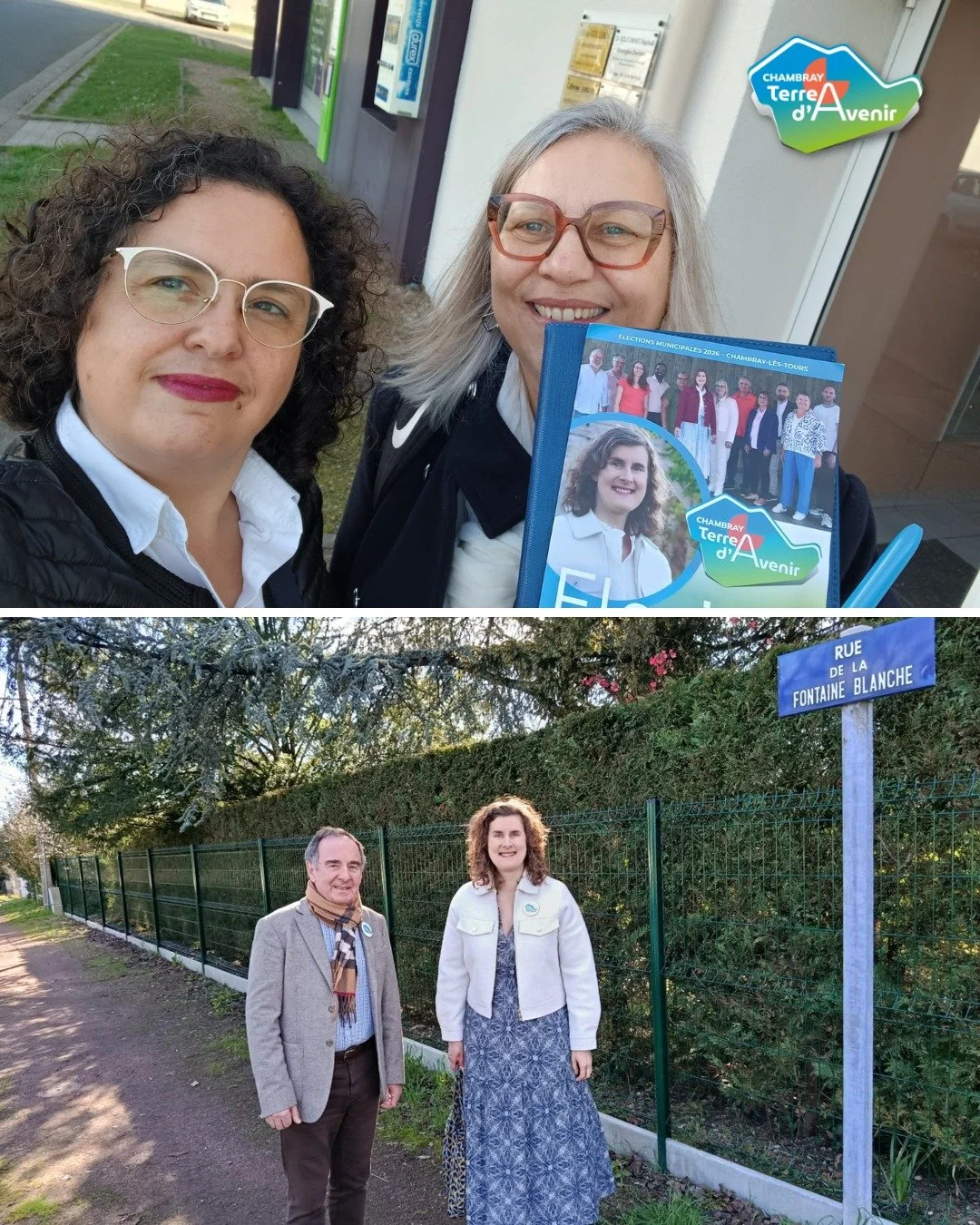 Christian, Florine, Véronique et Anaïs sont allés à votre rencontre ces derniers jours.