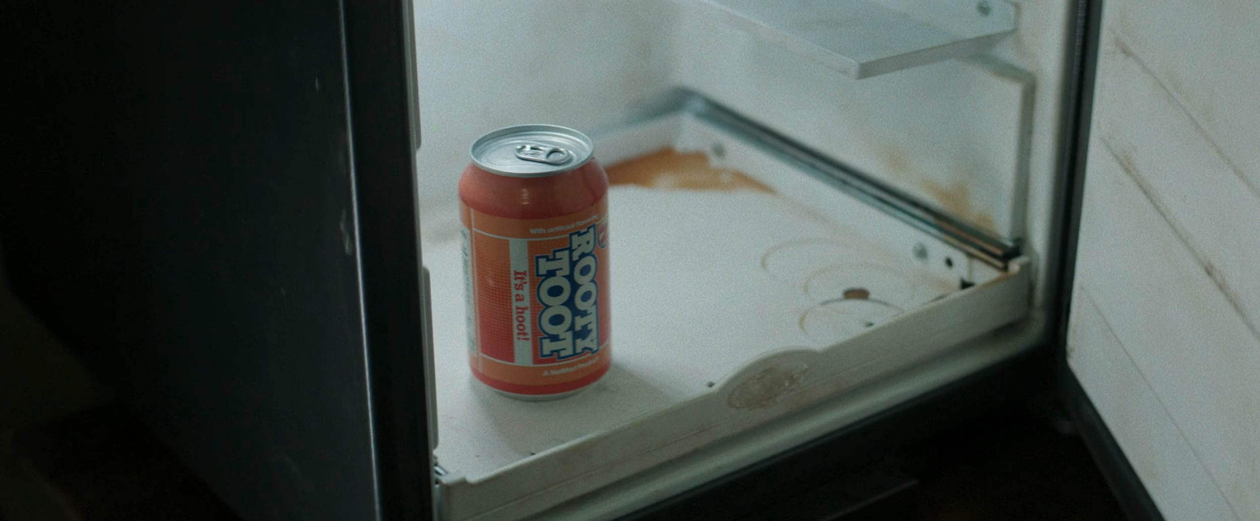 Hero 'Rooty Toot' soda- an Eastern egg to the original Stephen King book. 