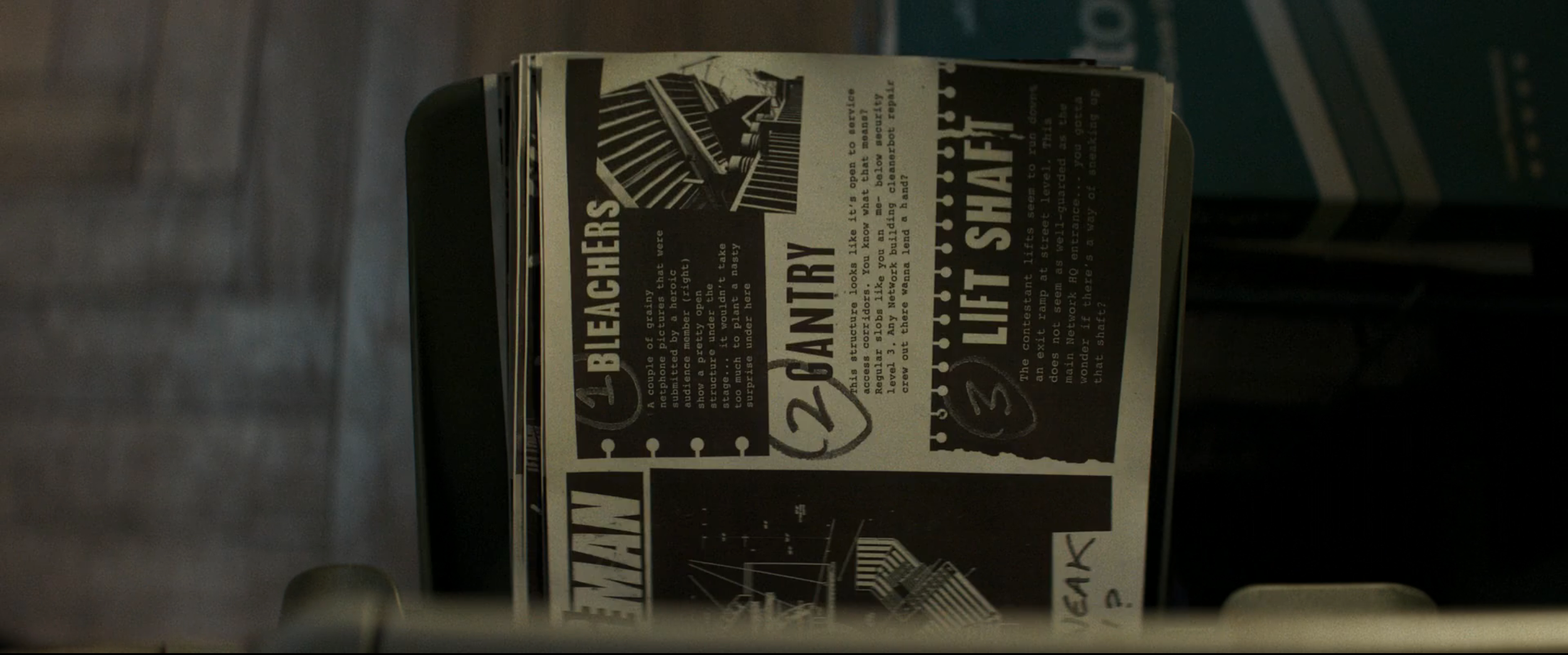 Elton's THE TRUTH zine – hero spreads by myself. 