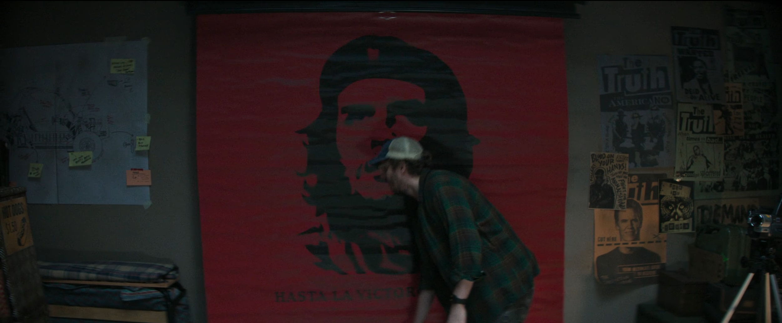 Elton's lab and zine-making workshop. 