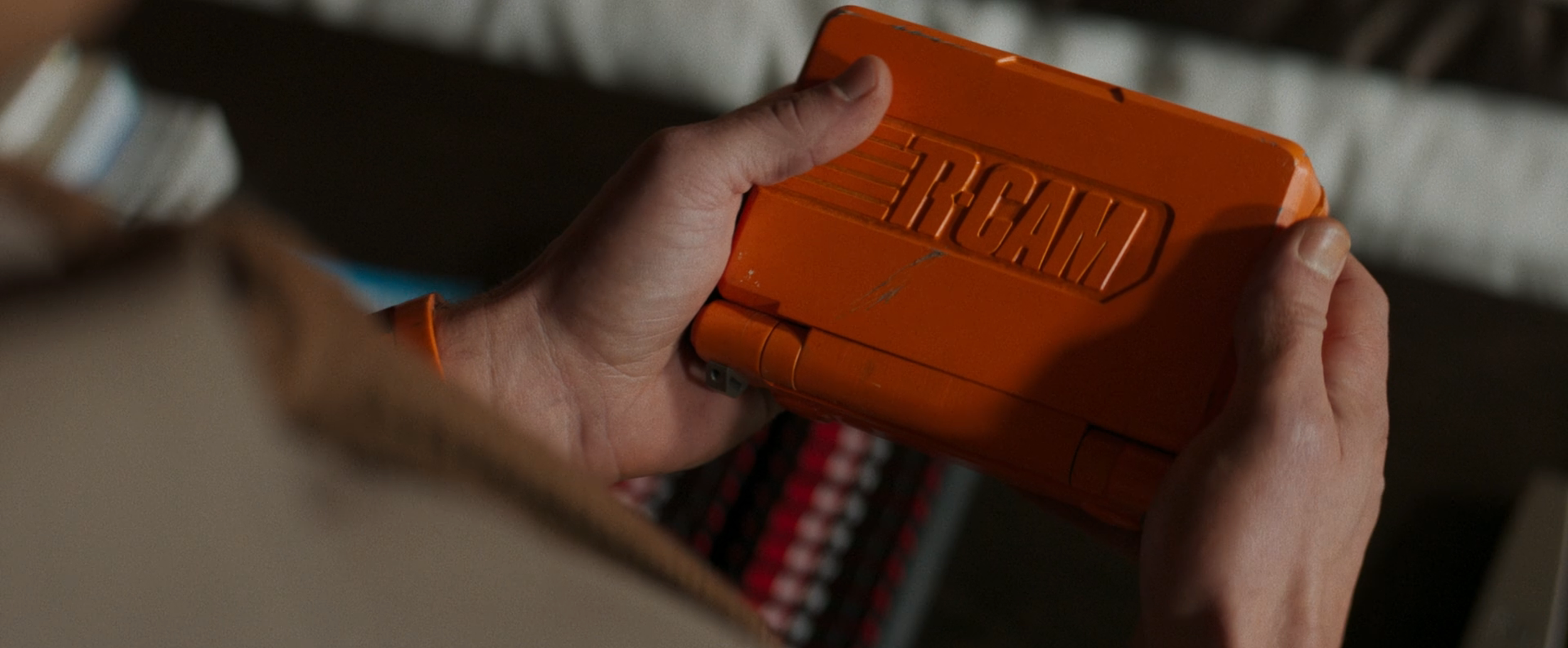 The Running Cam action prop graphic elements