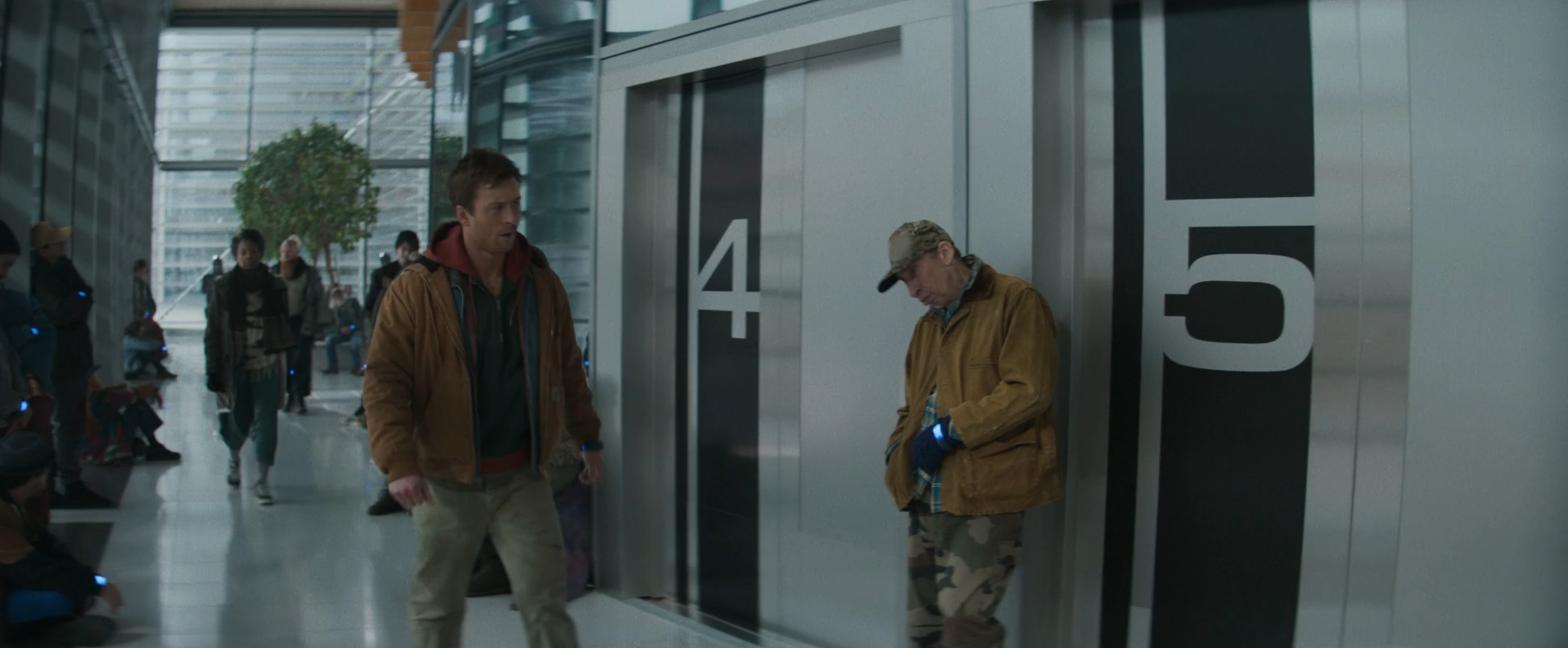 Network Building elevator numbers. 