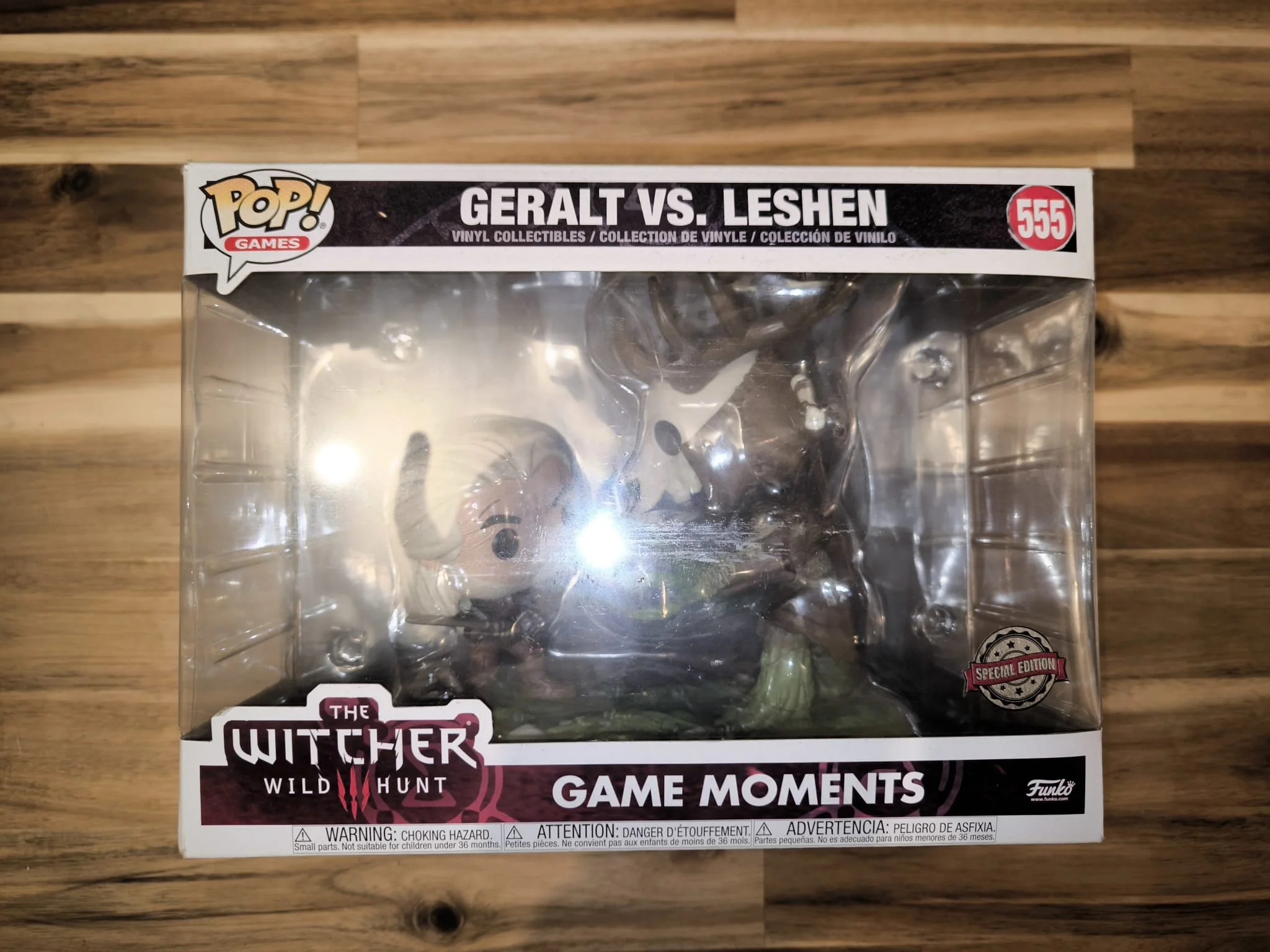 Figurine POP Geralt vs Leshen