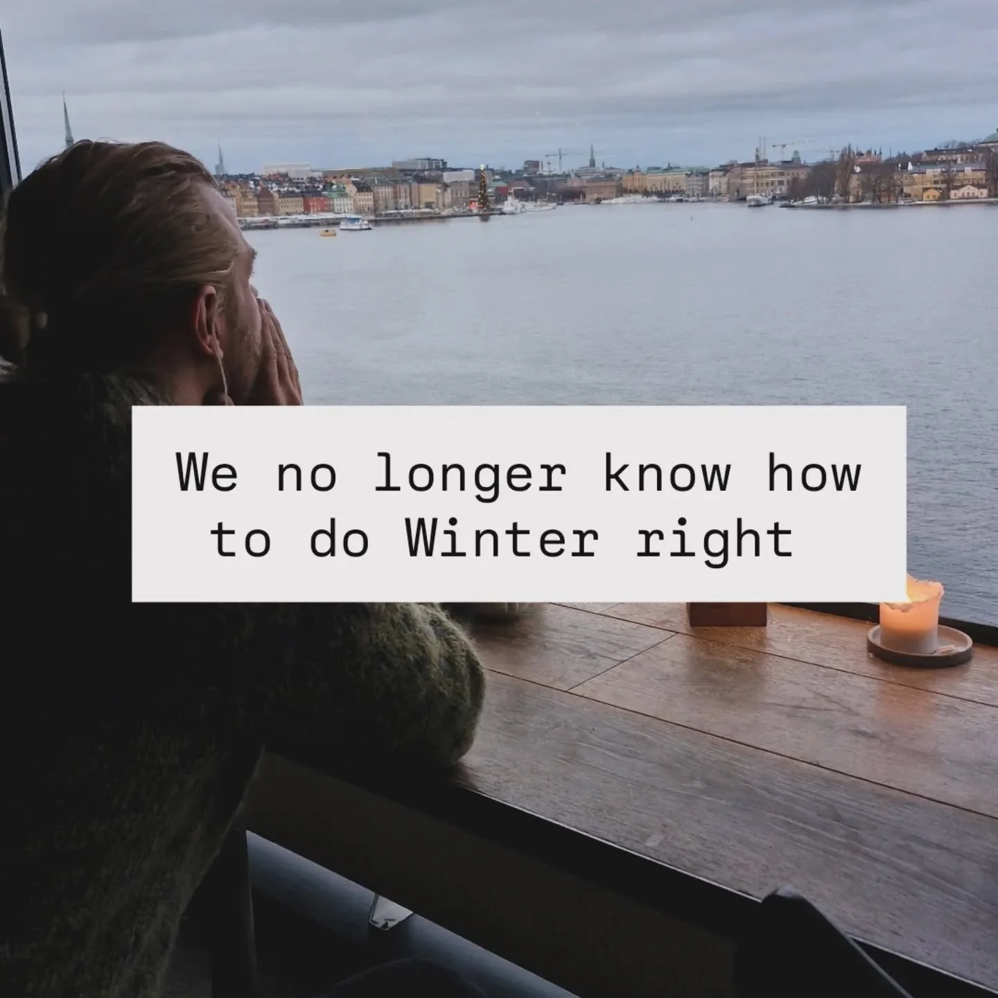 This season was never meant to be a marathon of doing.

It was designed as a descent.

A return to the invisible places that nourish everything visible.

When we override the natural pull inward, our energy pays the price.

But when we honour it, som