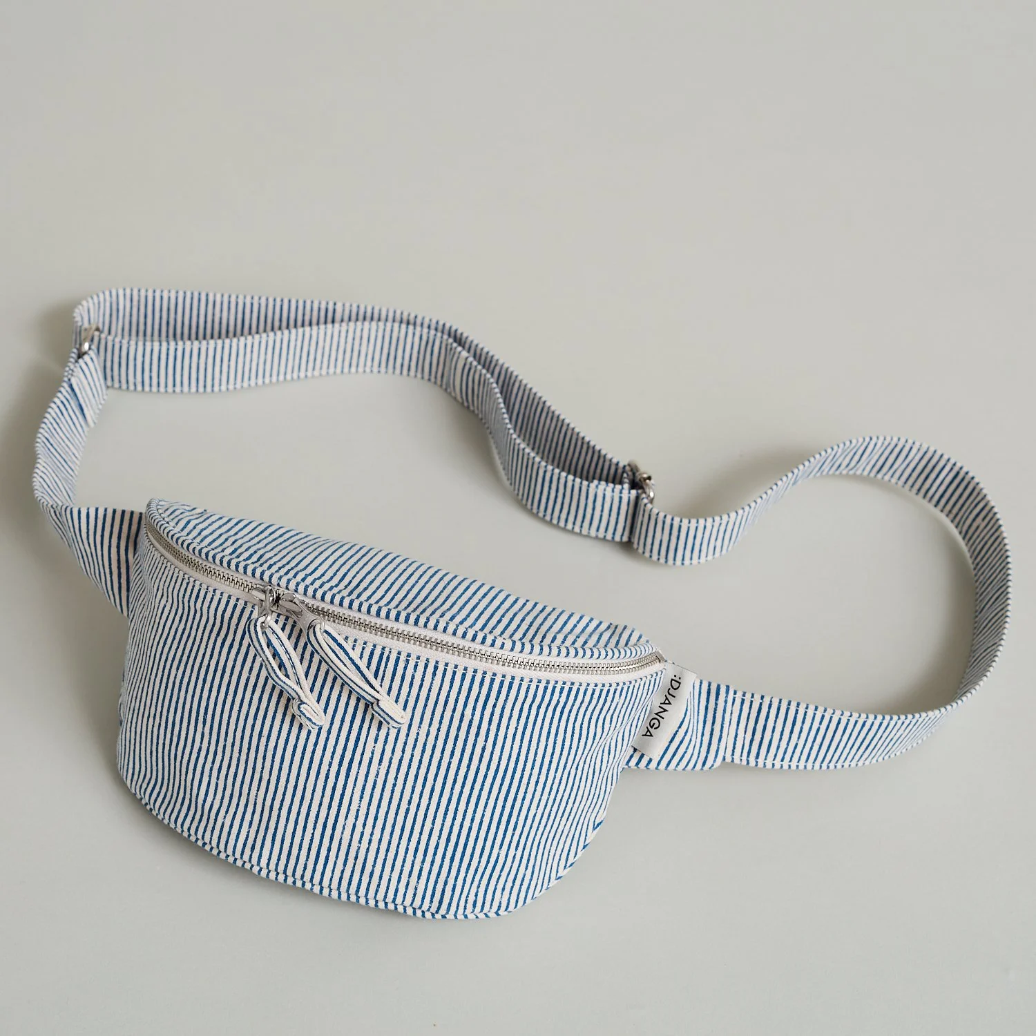 Hugger Bag | Fine Lines | Blue