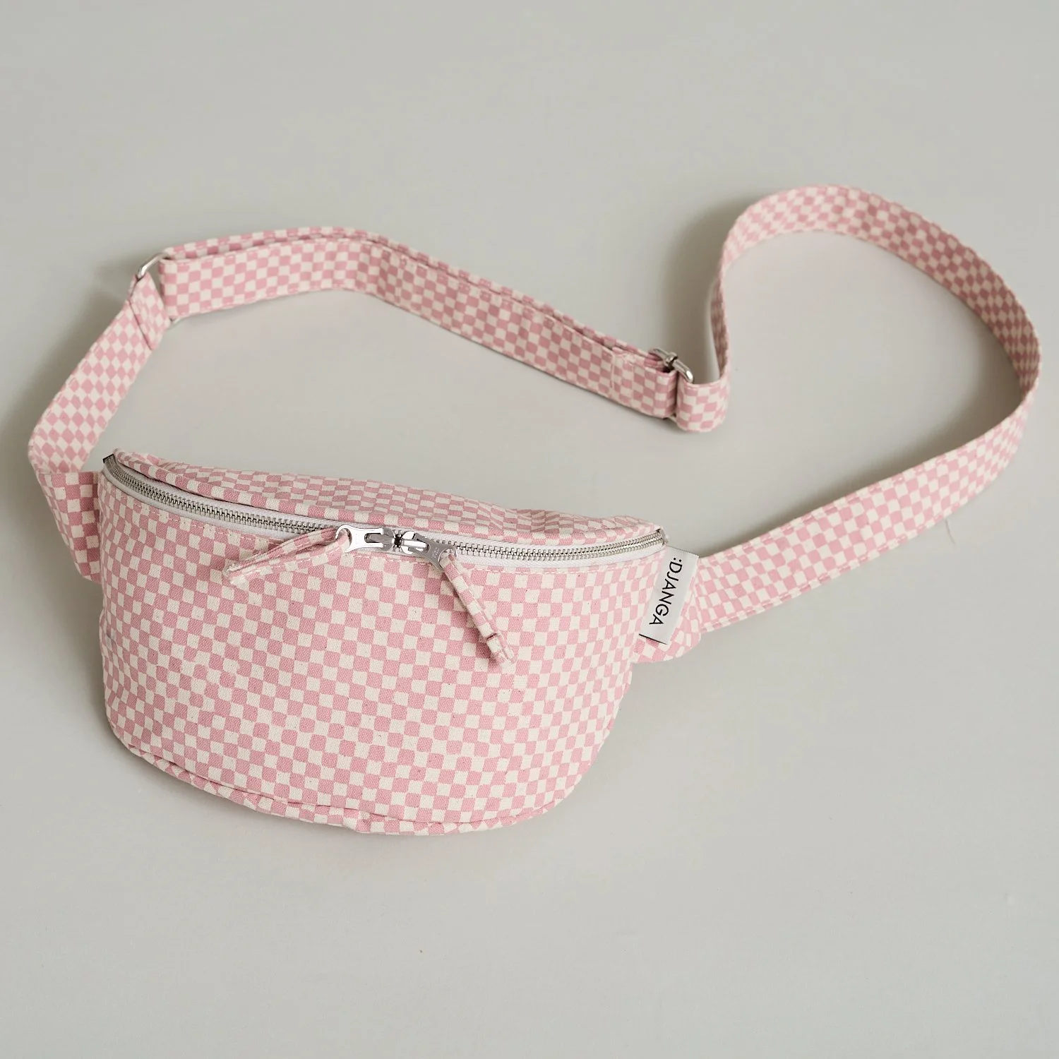 Hugger Bag | Checkerboard | Pink