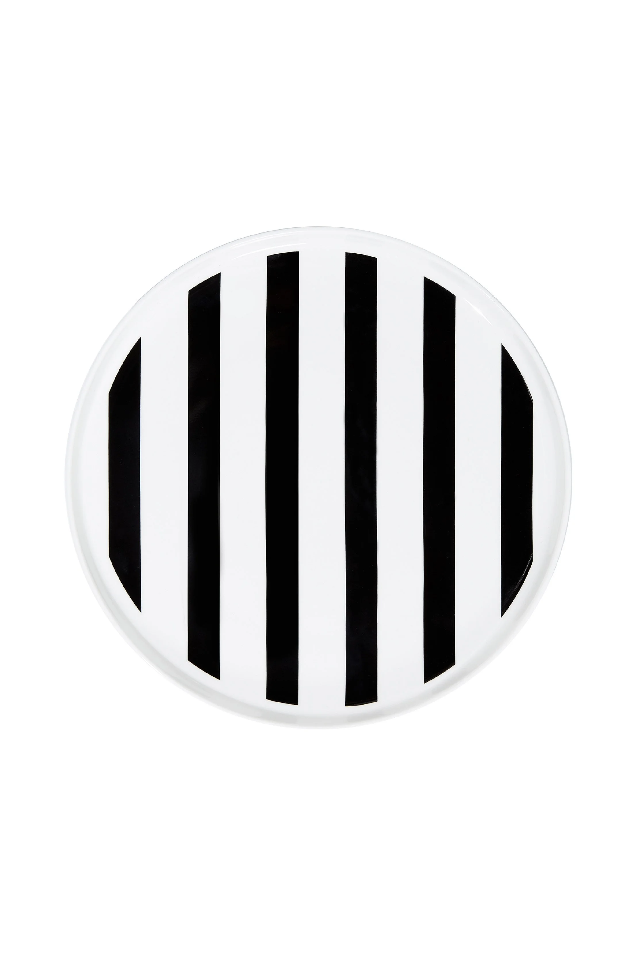 10" Plate - Black Stripe