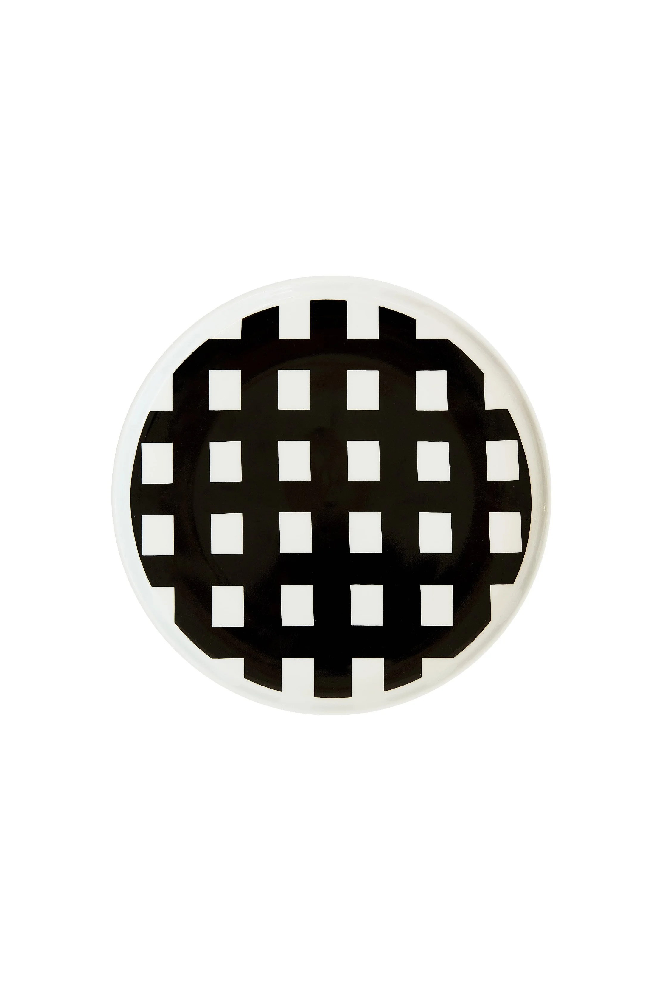 Plate 8" Black
