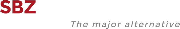 SBZ Corporation logo with the strapline ‘The major alternative’