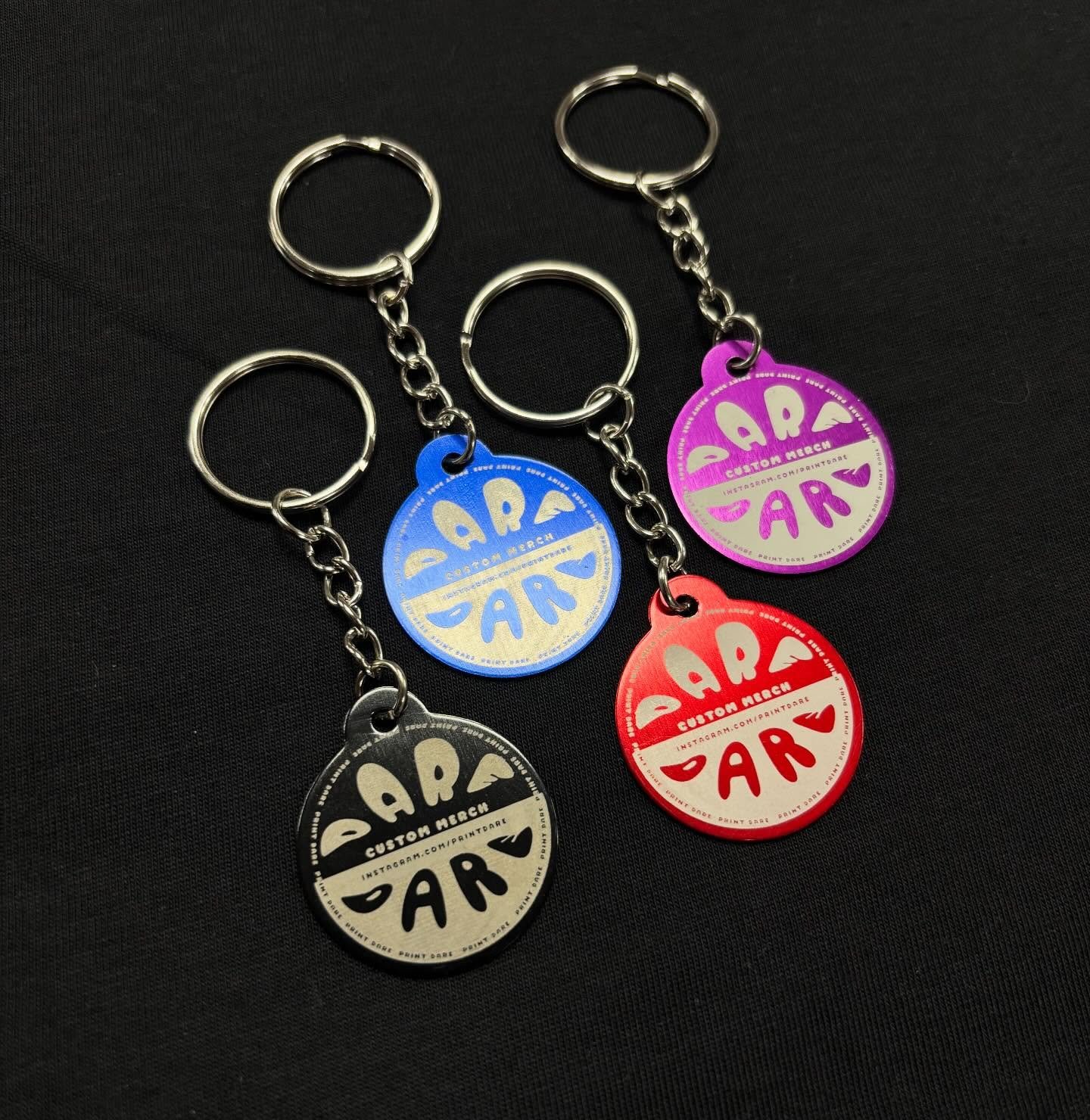 We&rsquo;ve been having fun playing with the laser today. 
Contact us about custom keyrings for a quote. 

#laserengraved #lasercut #custommerch #custommerchandise #keyring #keyrings #merchandise #merch #manchestermerch #mancmerch #bandmerch #bandmer