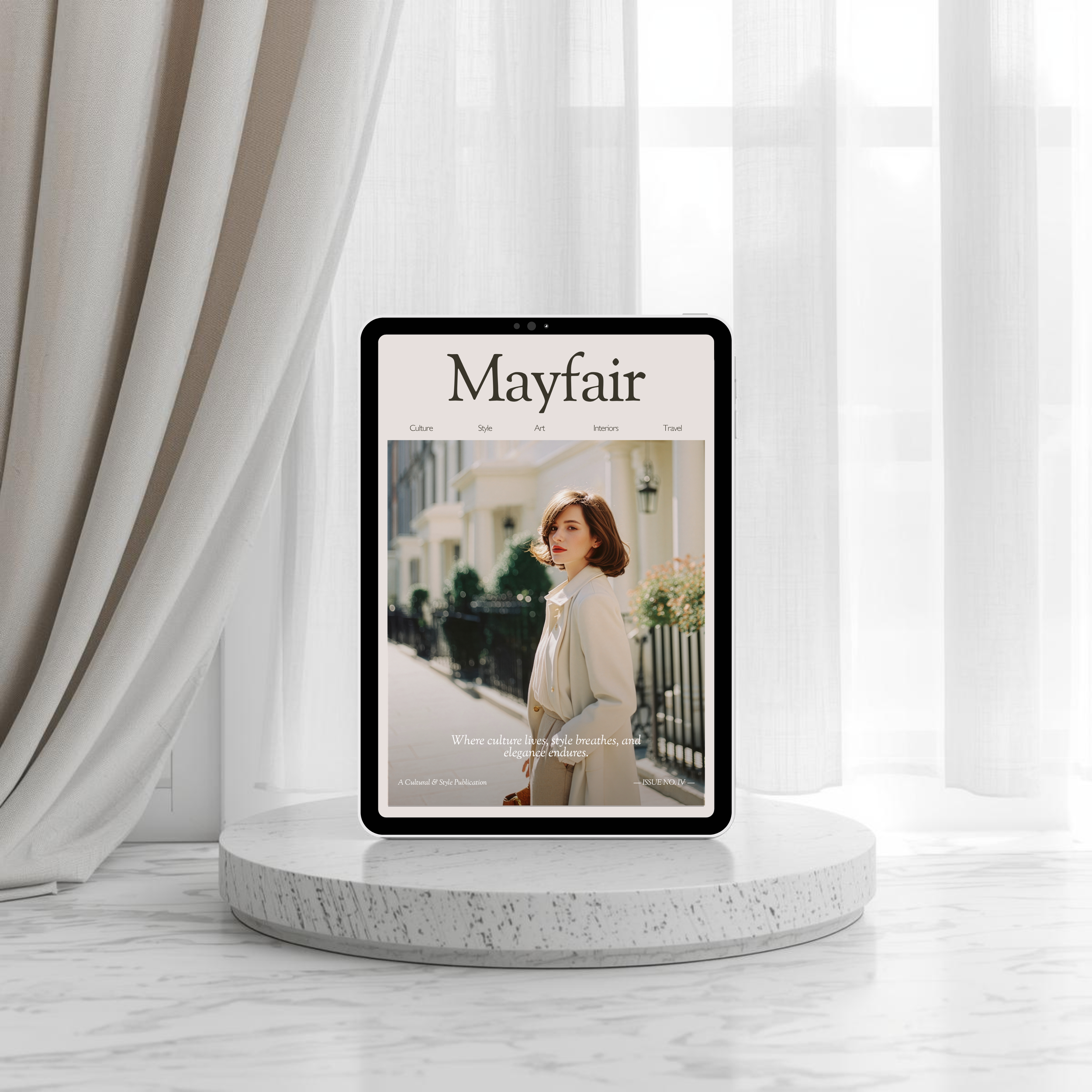 The Mayfair | Editorial Magazine Template