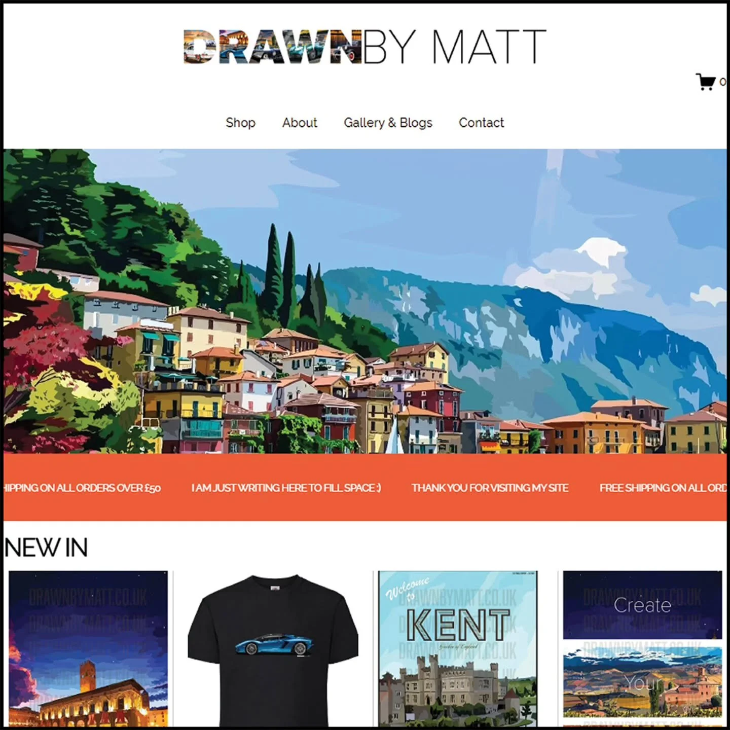 🎨 CLASSIC CARS. RETRO VIBES. HAND-DRAWN MAGIC.
🚗 Welcome to DrawnByMatt &ndash; Where Automotive Icons Become Art.

🔥 NEW IN: Lamborghini Aventador S Roadster V12 &ndash; now available as a print and tee!
🖼️ Explore vibrant posters, nostalgic com