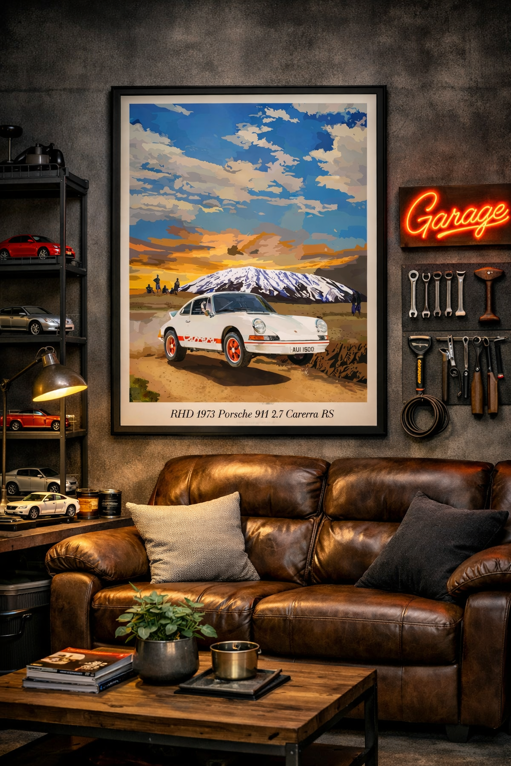 RHD 1973 Porsche 911 2.7 Carrera RS Poster