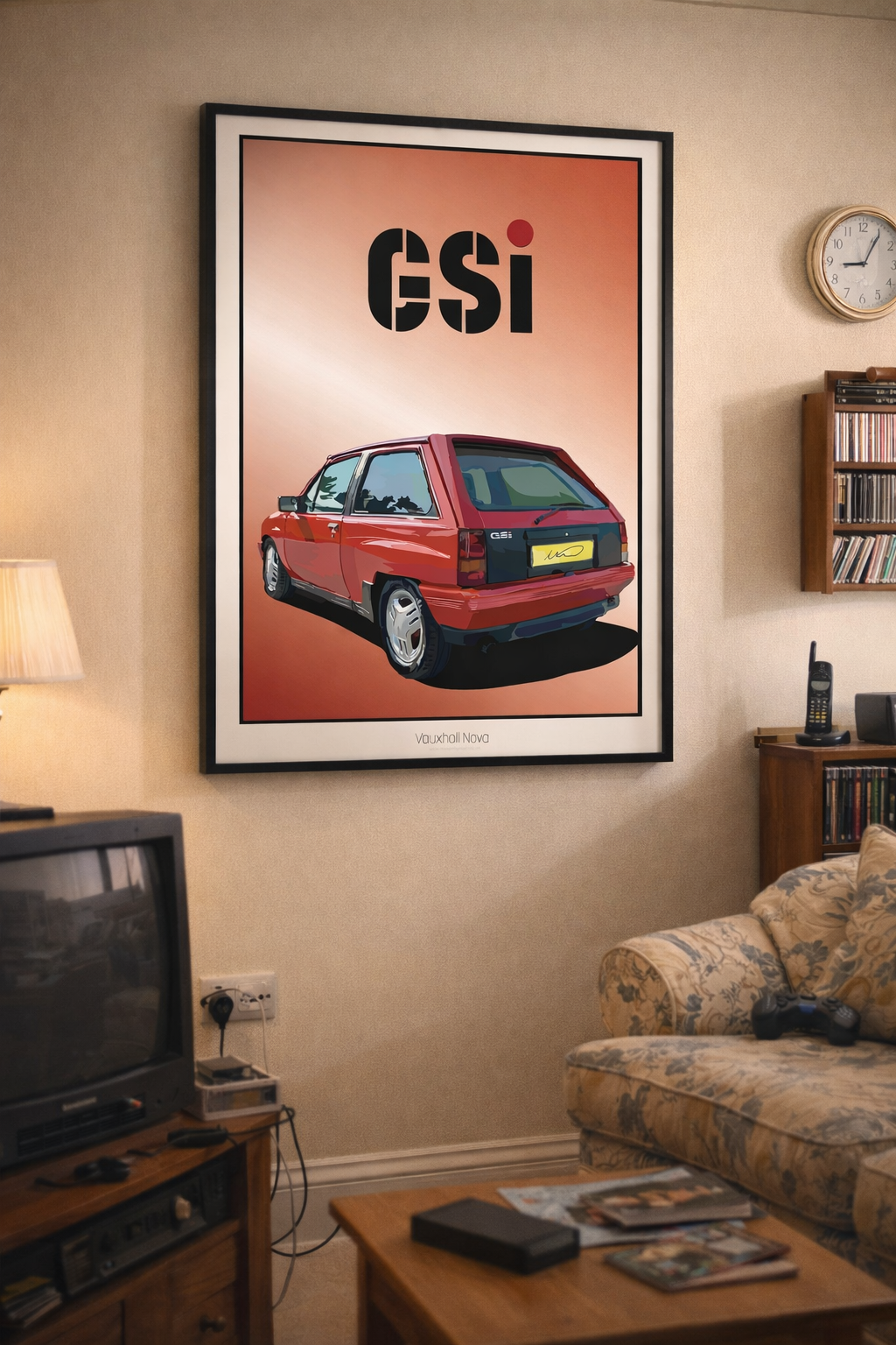 Vauxhall Nova GSi Poster