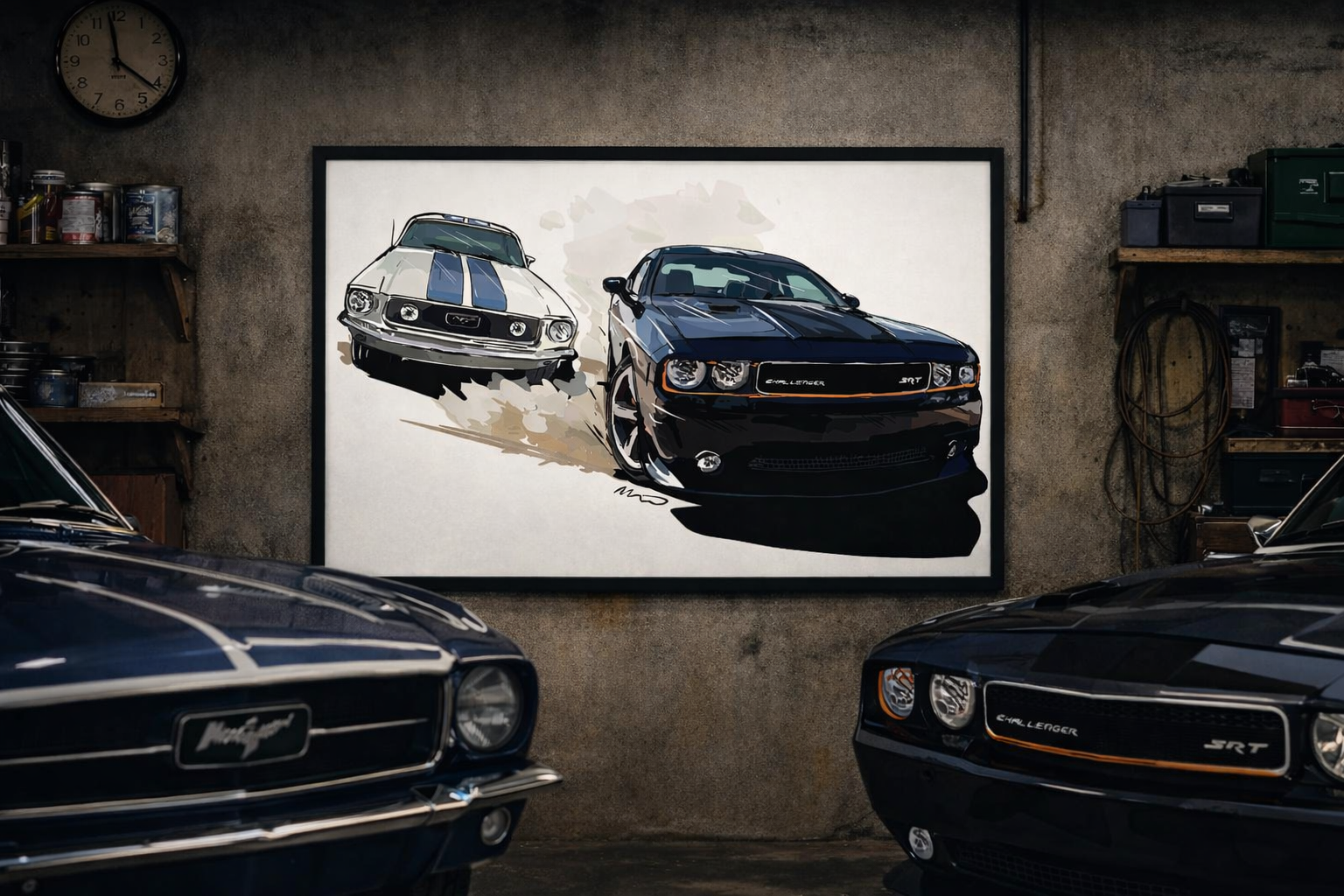 Ford Mustang V.S Dodge Challenger