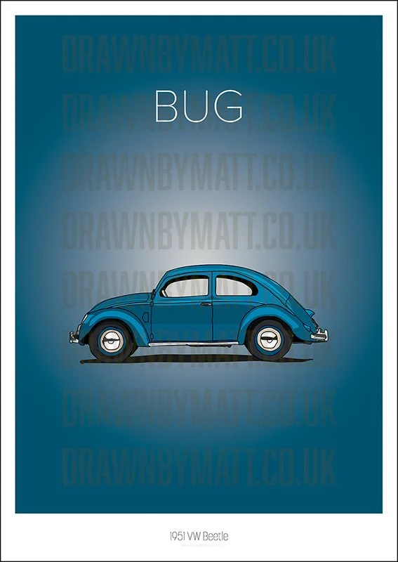 1951 VW Beetle - BUG - Blue web 800 with WM.jpg