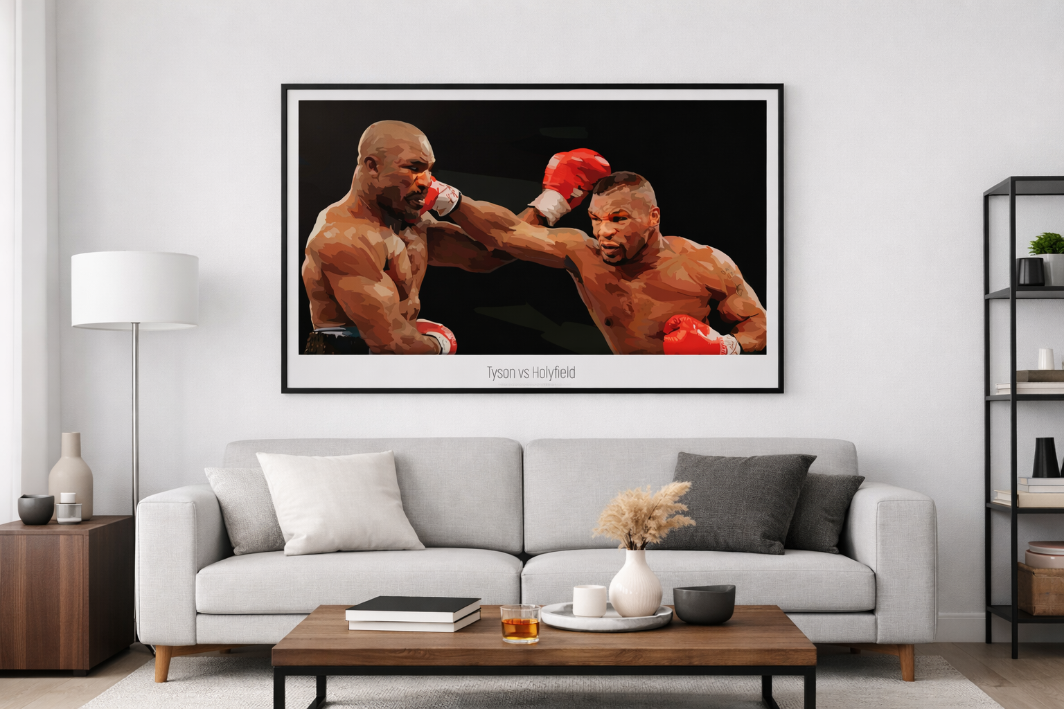 Mike Tyson vs Evander Holyfield Poster