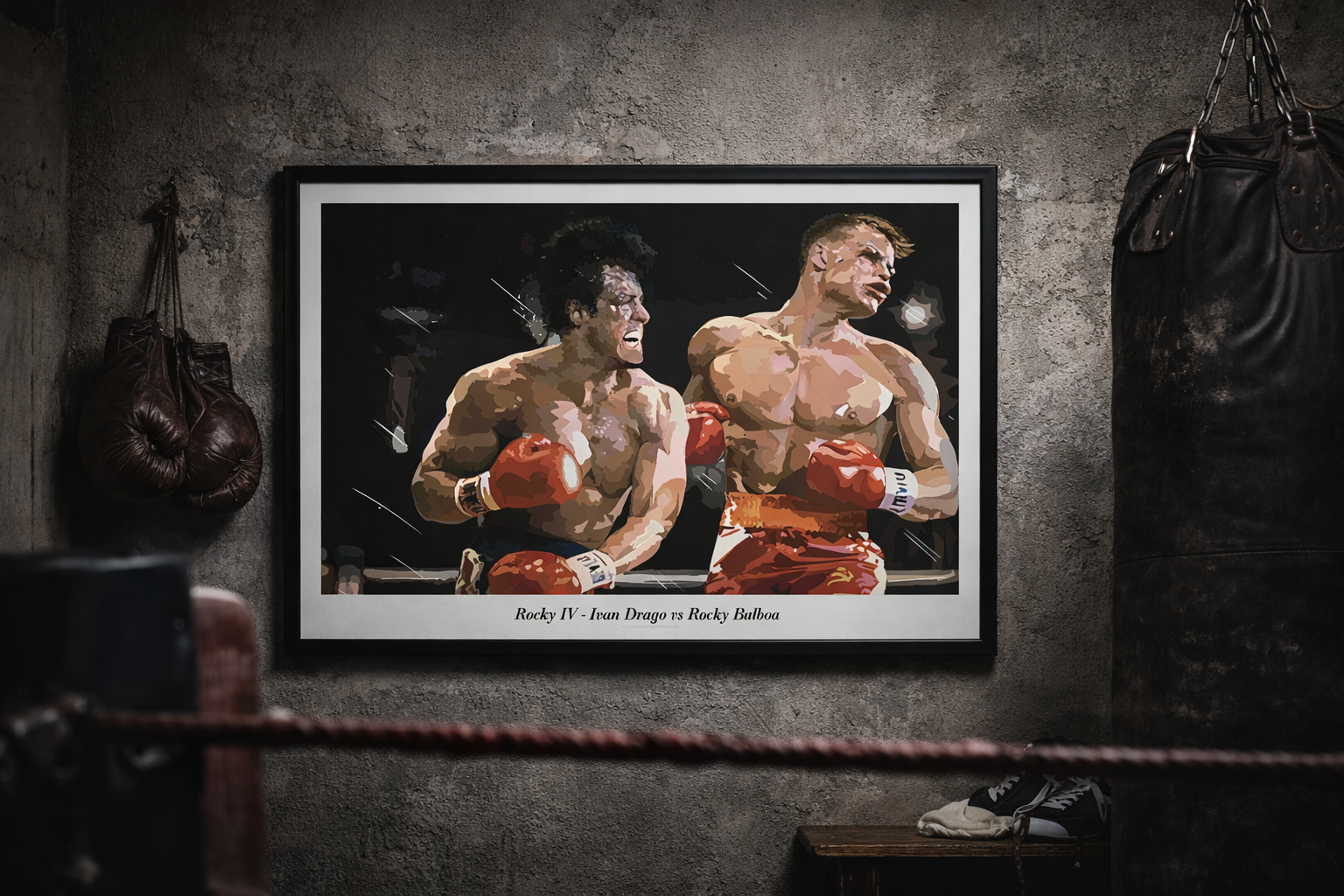 Rocky Balboa vs Ivan Drago Poster