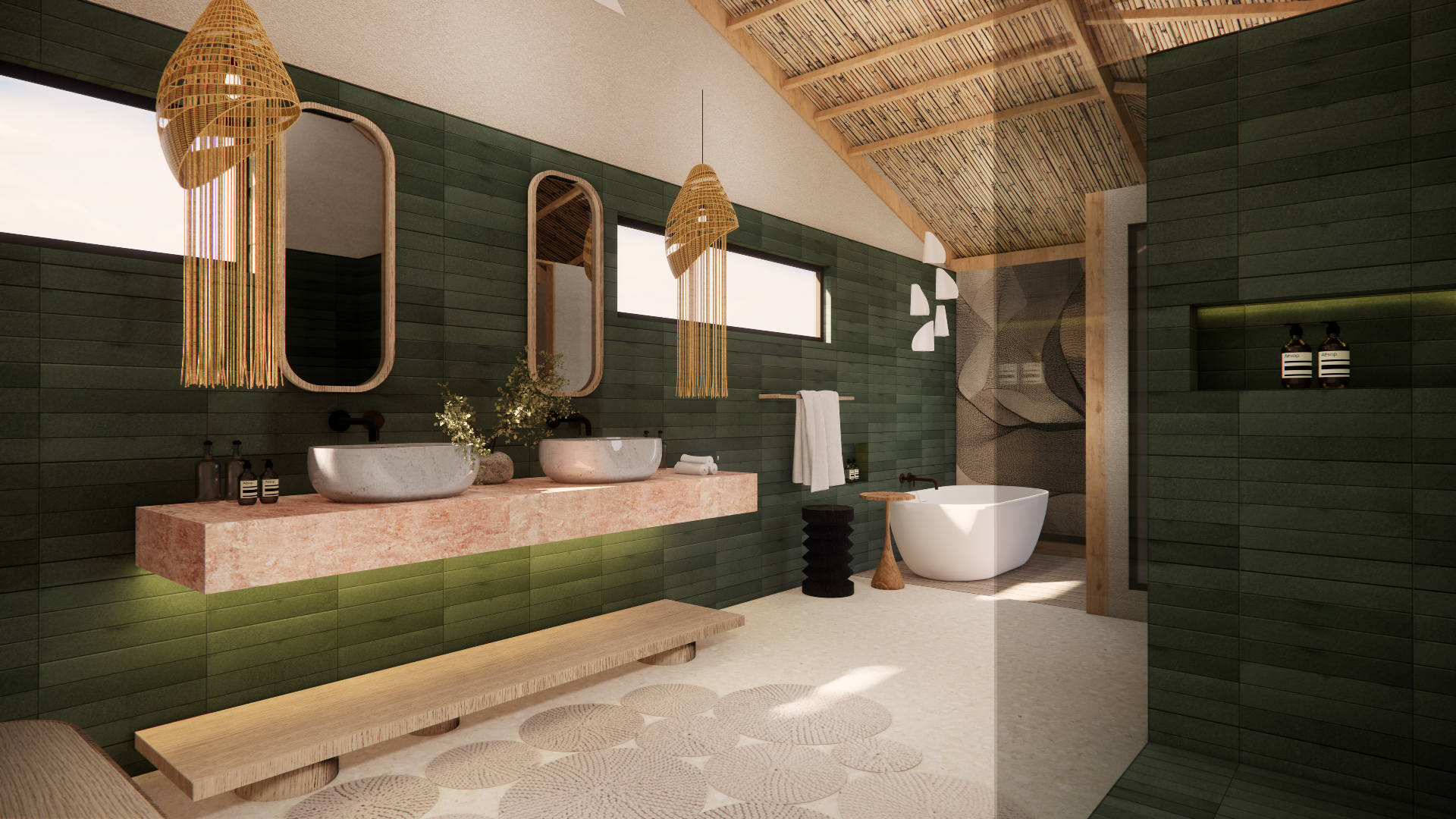 OTH Tented Unit by Damascus | 3D Visual Rendering