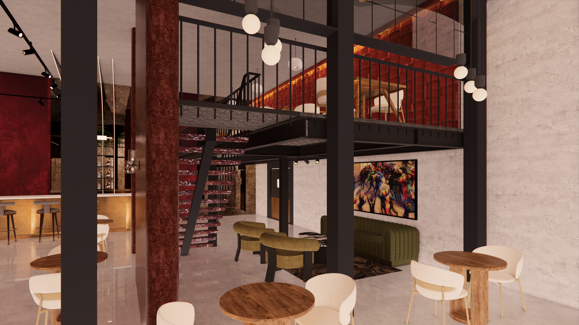 Pam Golding Hospitality | Concept Design, 3D Modelling & 3D Visual Rendering