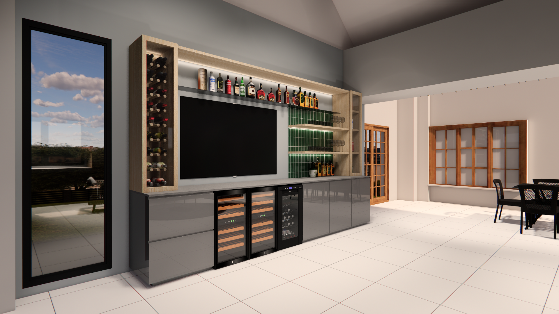 House M | Concept Design & 3D Interior Rendering