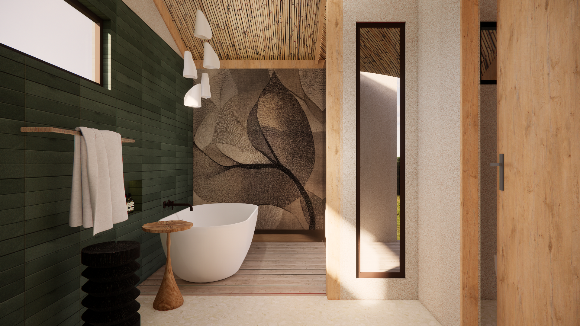 OTH Tented Unit by Damascus | 3D Visual Rendering