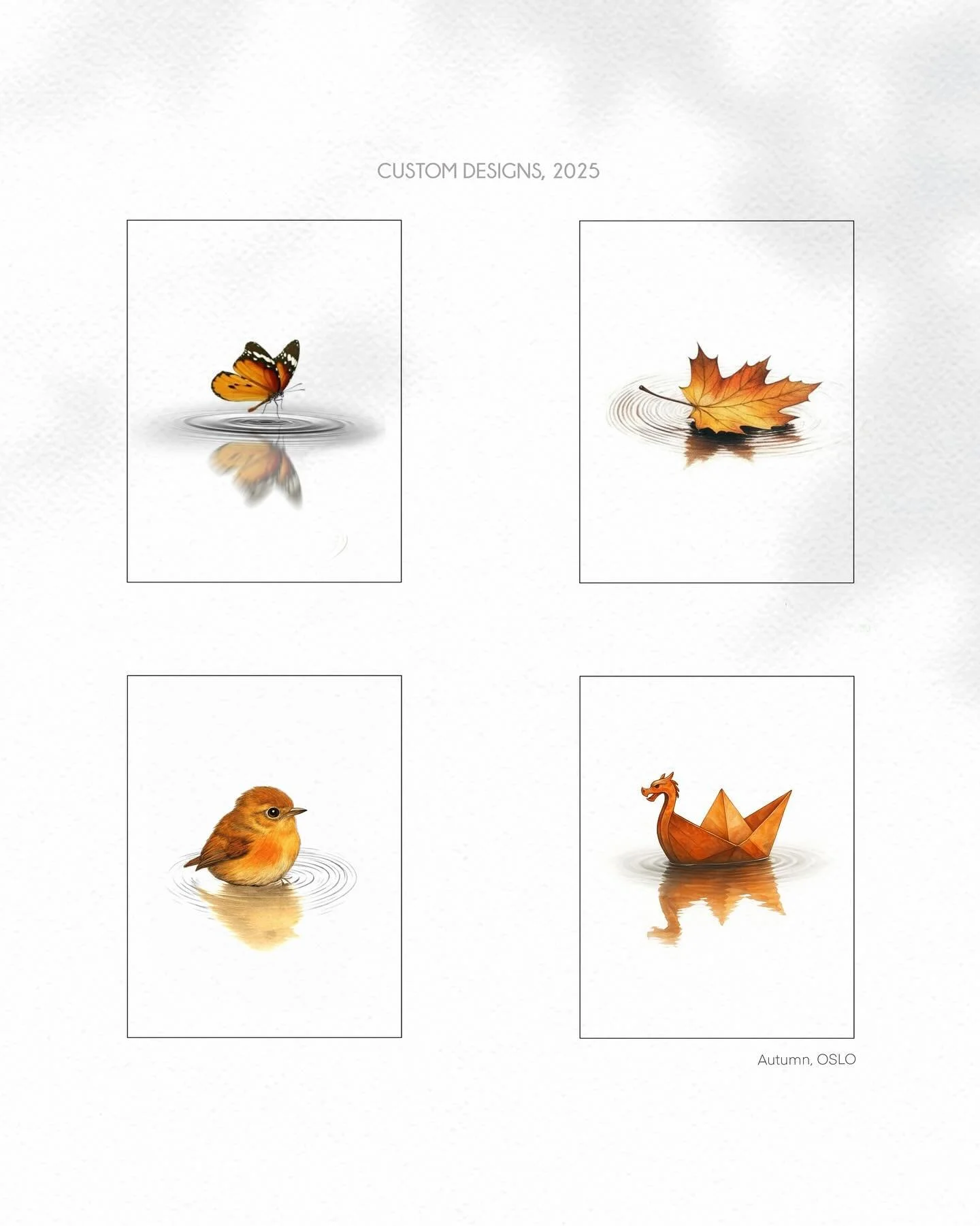 H&oslash;stserie🍂

Sommerfugl, l&oslash;nneblad, fugl, origami-drage. 5&ndash;7 cm, finlinje mikrerealisme. Book en time.

OsloTattoo #TattooArtistOslo #NorwayTattoo #FineLineTattoo #MicroRealism #SmallTattoo #CustomTattoo #OrigamiTattoo #VikingShip