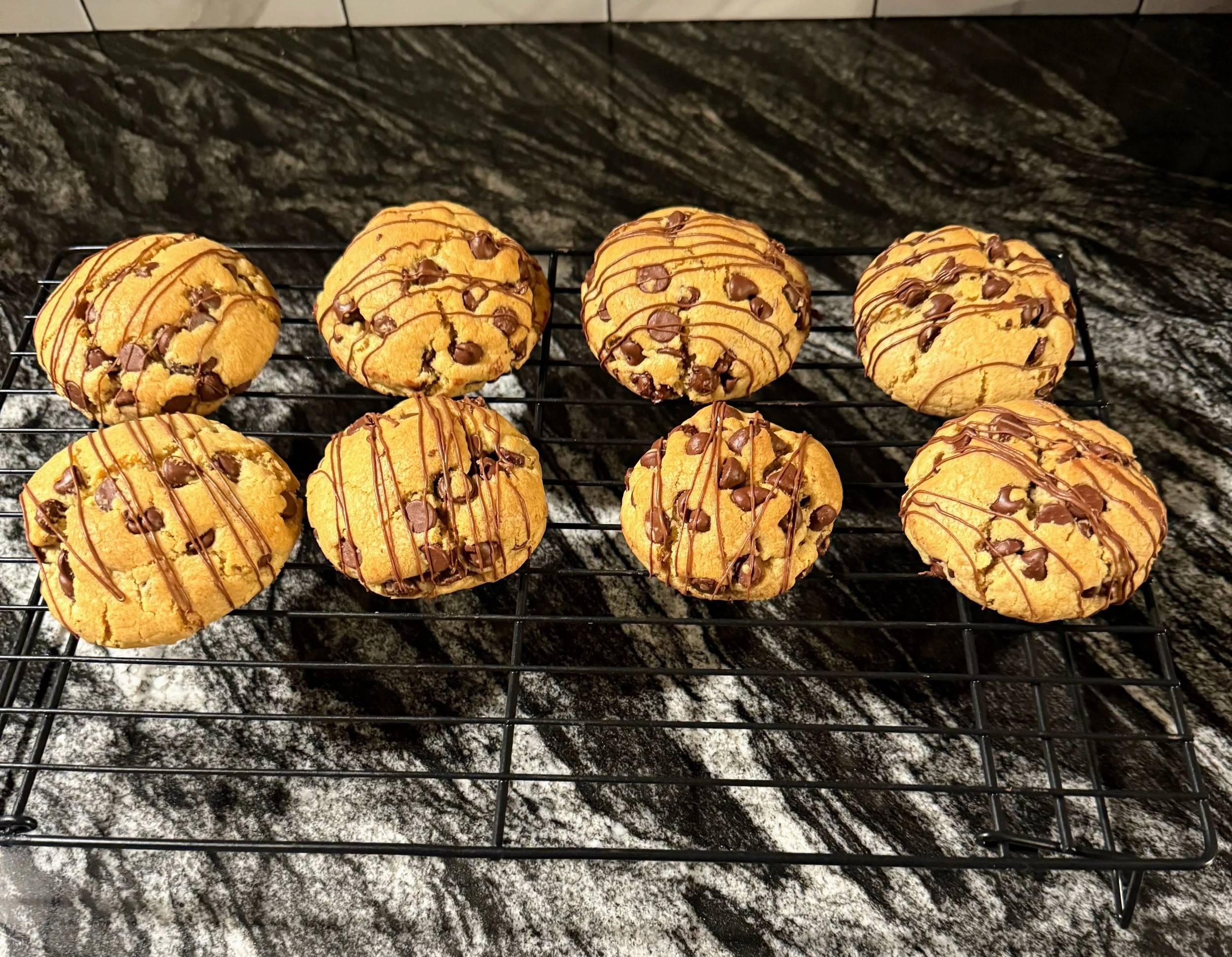 Chocolate Chip w/chocolate drizzle