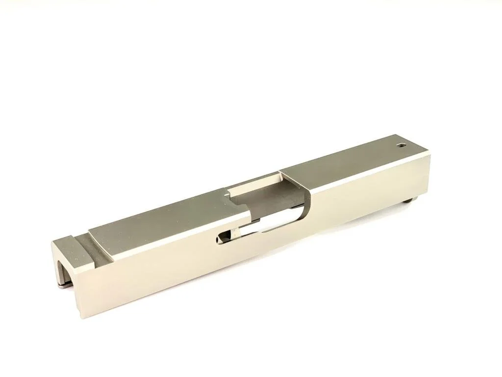 Blank Glock slide available in multiple sizes and ready for custom engraving and finishing