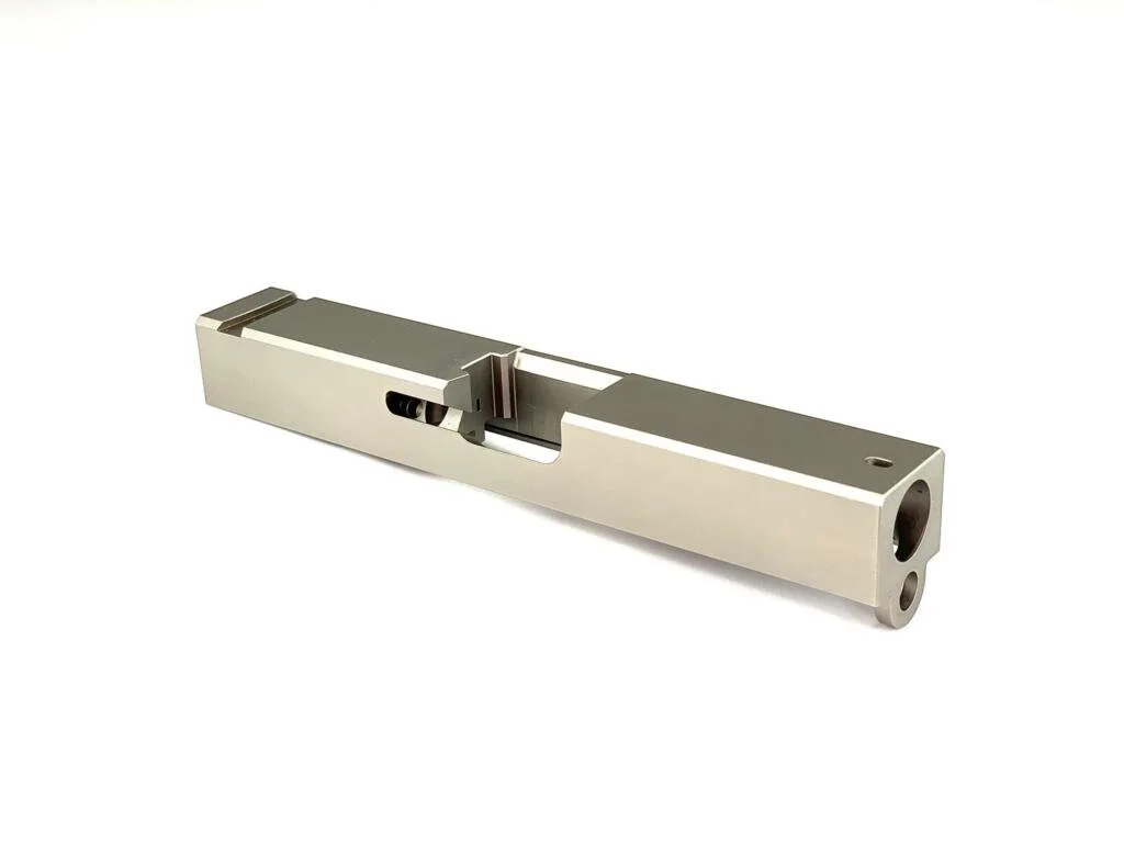 Blank Glock slide available in multiple sizes and ready for custom engraving and finishing