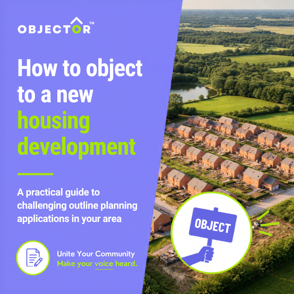 How to Object to a New Housing Development in Your Area