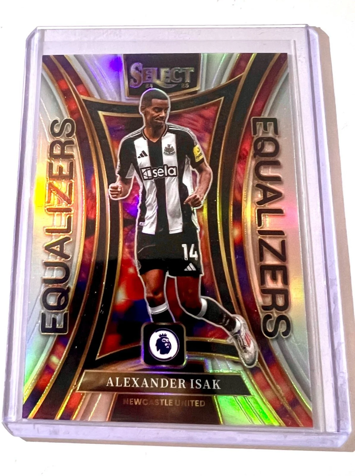 ALEXANDER ISAK 2024 Select Premier League Equalizers Prizm #14