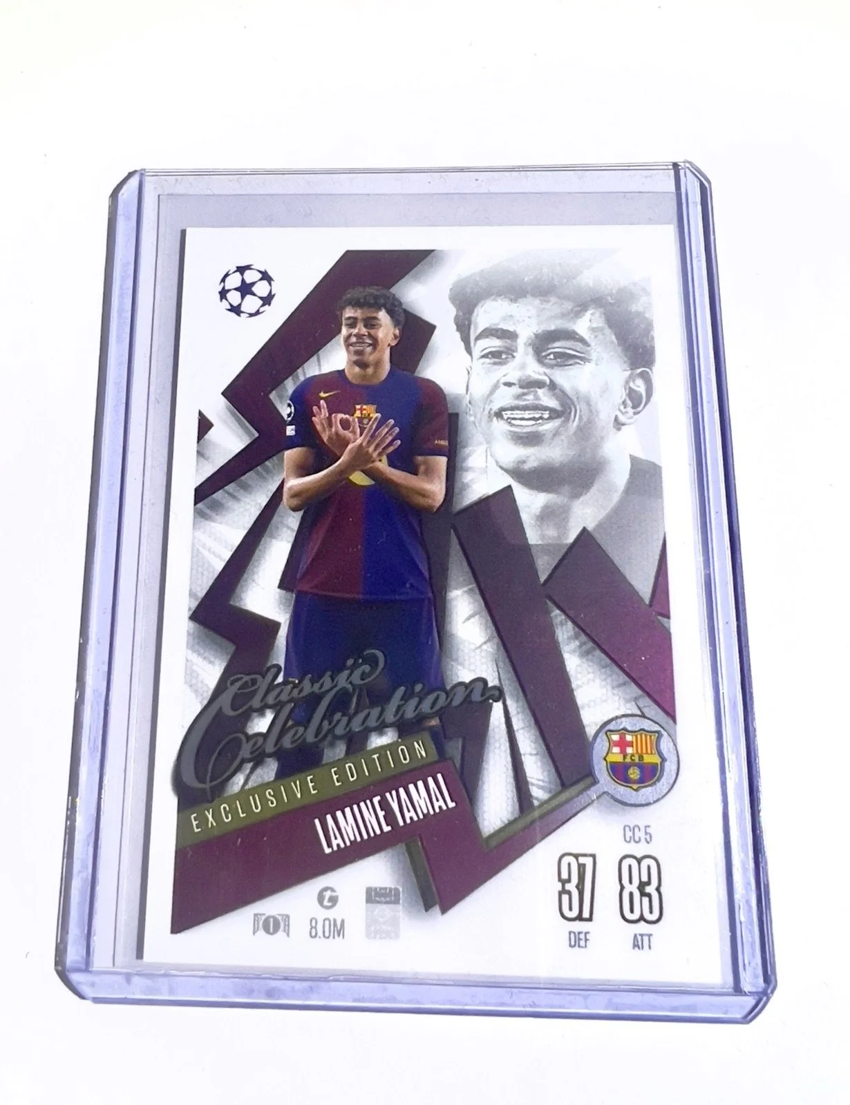 Lamine Yamal Match Attax 2024/2025 Barcelona 24/25 Topps Classic Celebration