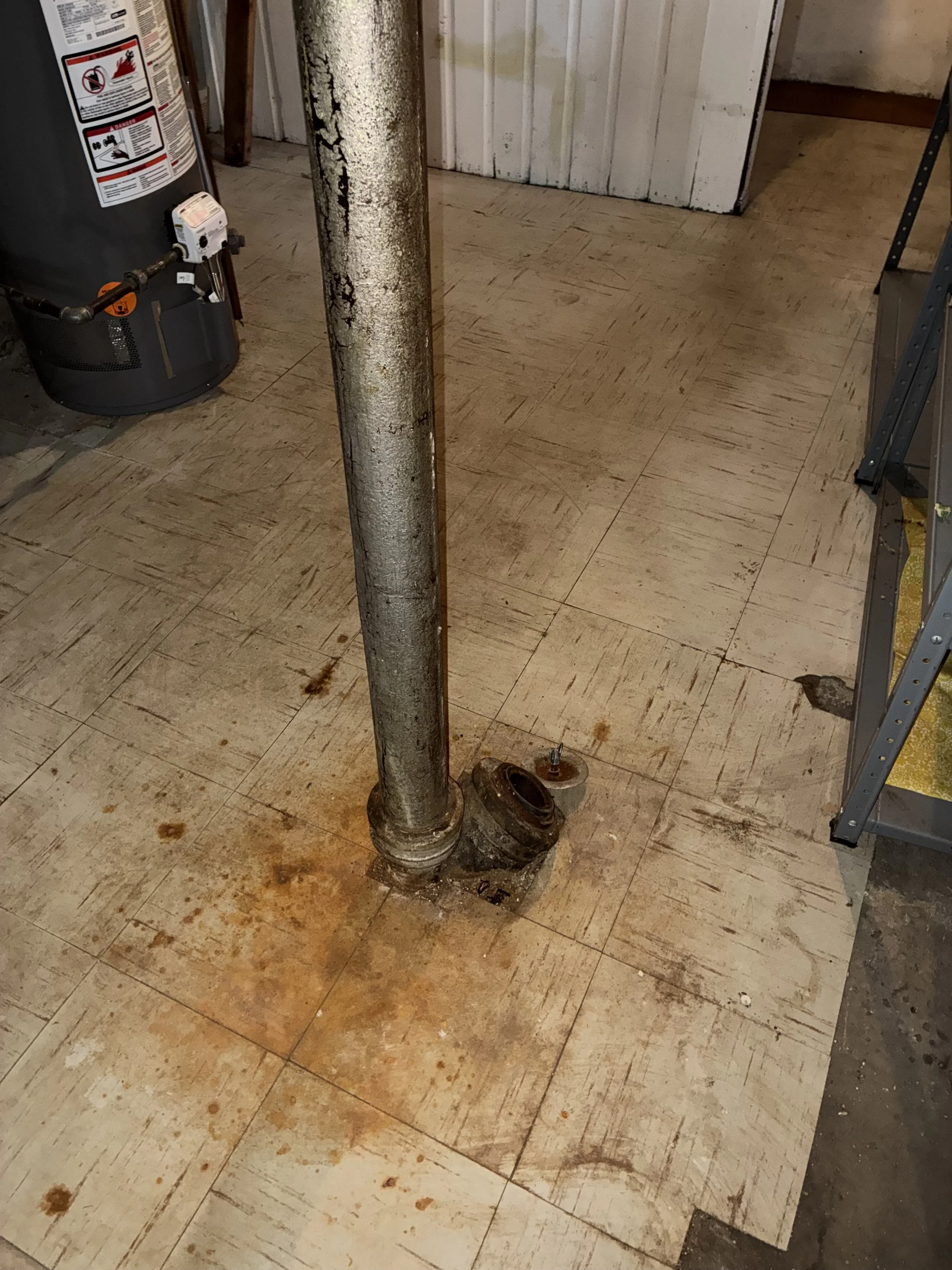 main stack clean-out