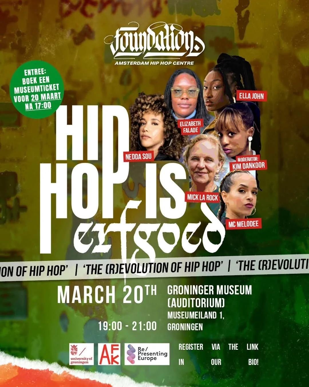 Hip Hop is Heritage: The (R)Evolution of Hip Hop ● Friday, March 20th