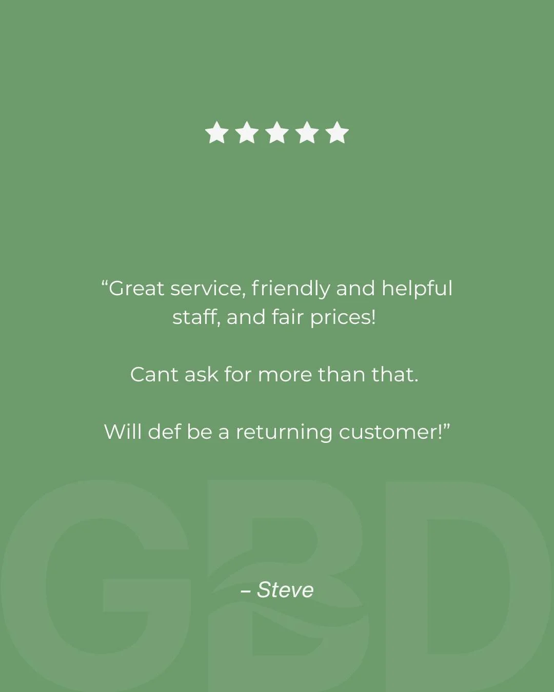 Reviews like this are exactly why we do what we do. 

Friendly service, fair pricing, and a job done right. Every single time. 

Thanks for the kind words, Steve! We can't wait to have you back.

Need a bin? We've got you covered.

office@georgianbay