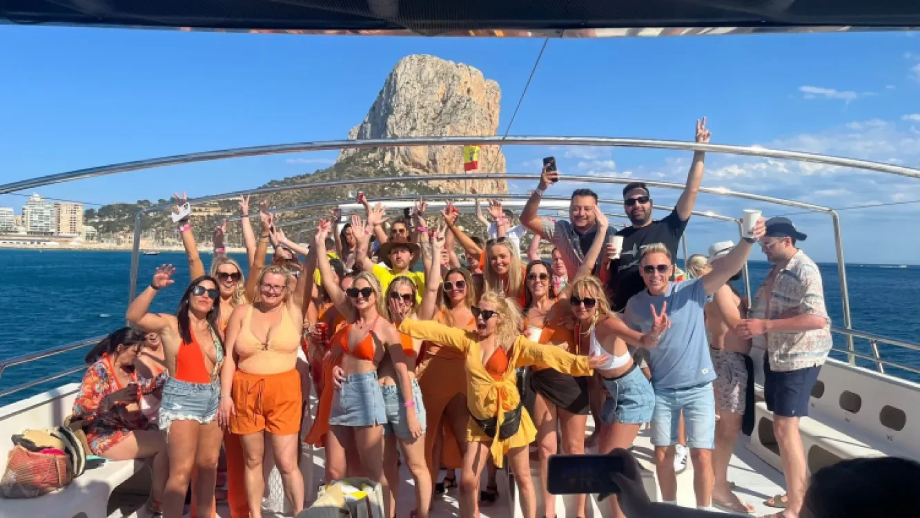 Benidorm Boat Party