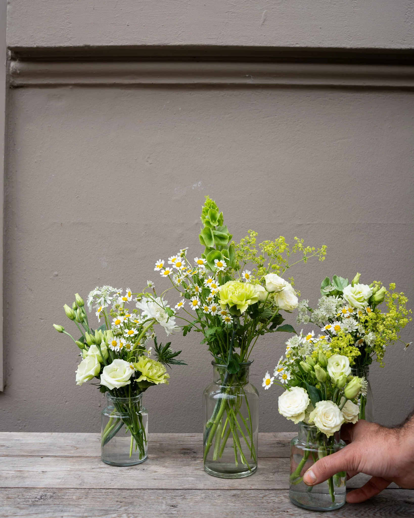 Tischdekoration für Hochzeiten, Taufe, Kommunion und andere Events