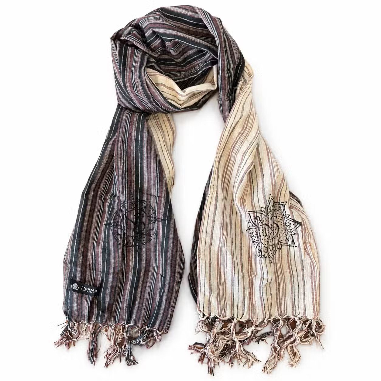 Nomad Sari - Travel Blessing Scarf - 170x50cm - Nomad Compass 1.jpg
