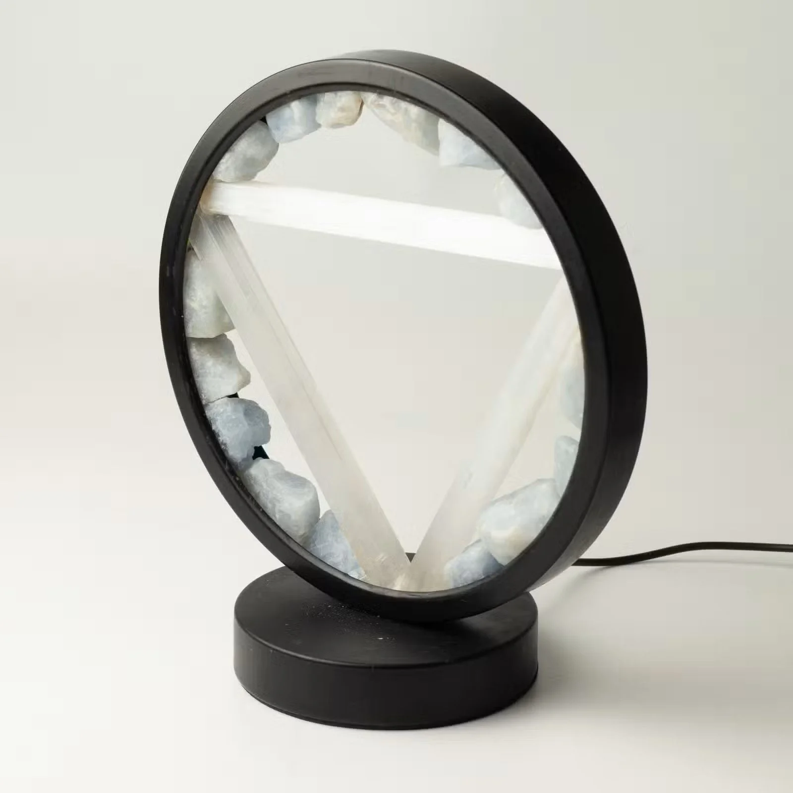 Gemstone Halo Lamp - Water - Aquamarine & Selenite 5.jpg