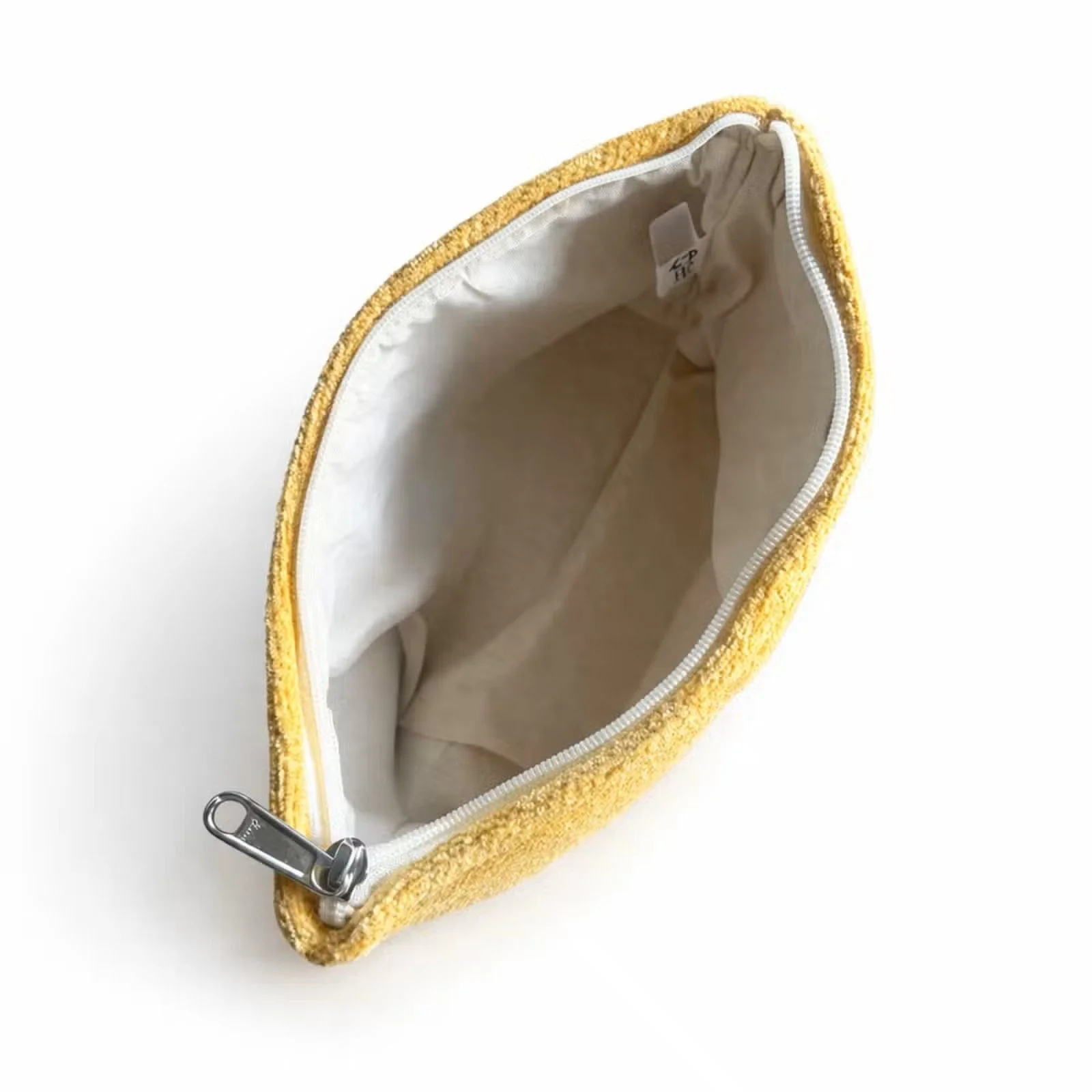 Nomad Sari Indian Jacquard Toiletry Bag - Marigold Loom 4.jpg