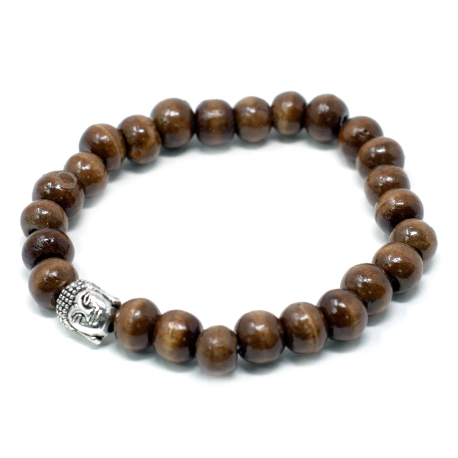Brown+Beads+and+Buddha+Bangle+elasticated+fit.jpeg