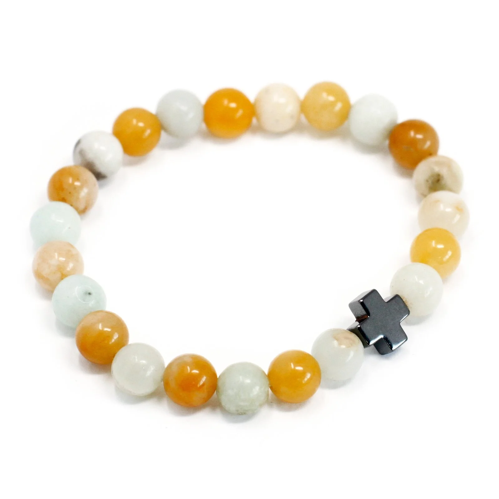 Gemstone+Friendship+Bracelet+Loyalty+Amazonite+and+Yellow+Jasper+single+bracelet.jpeg