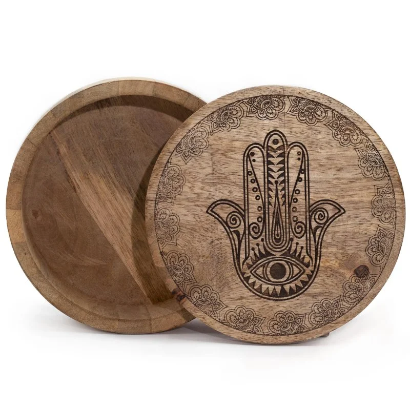 Big Round Box 17.5x7.5cm - Hamsa Black Engraved.jpg