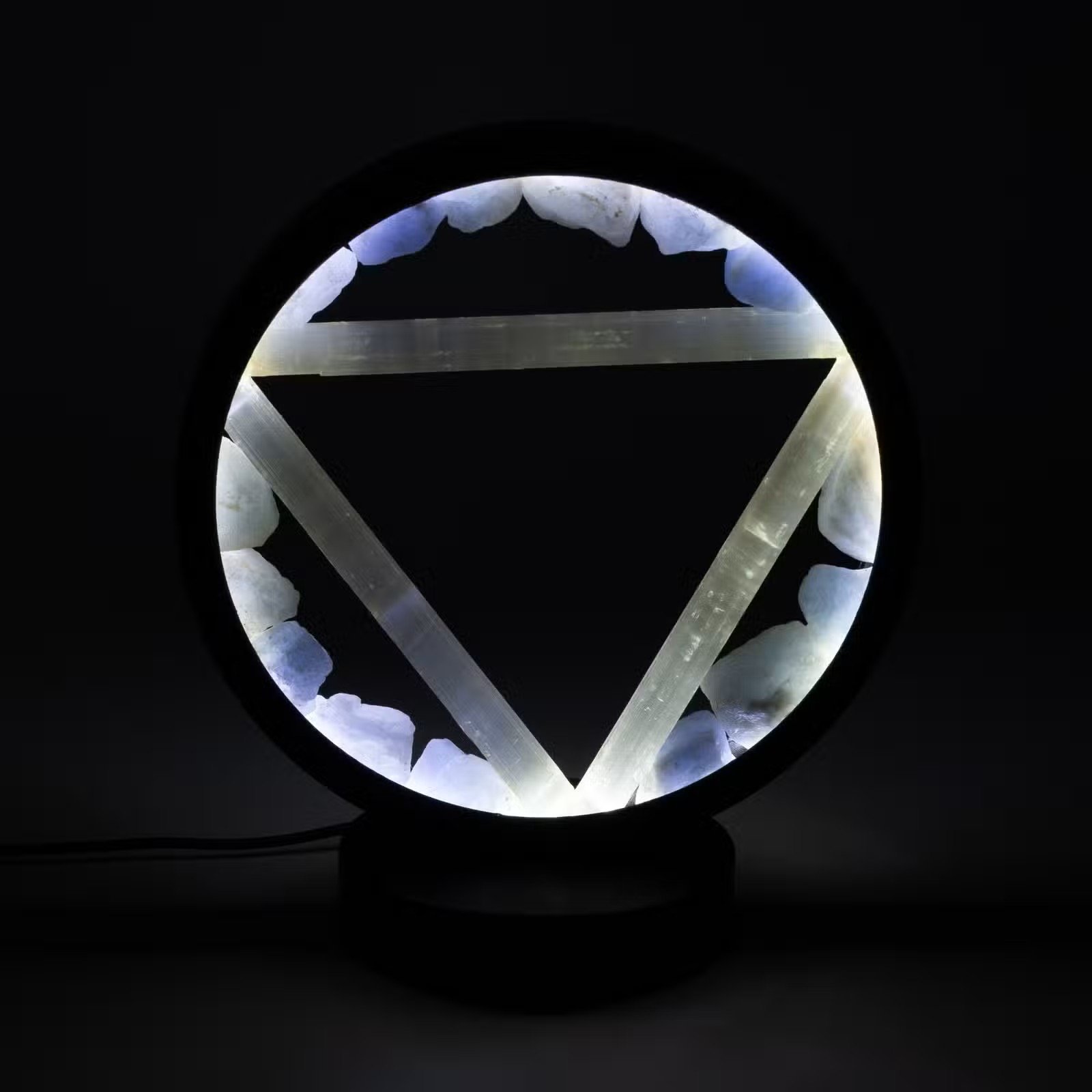 Gemstone Halo Lamp - Water - Aquamarine & Selenite 2.jpg