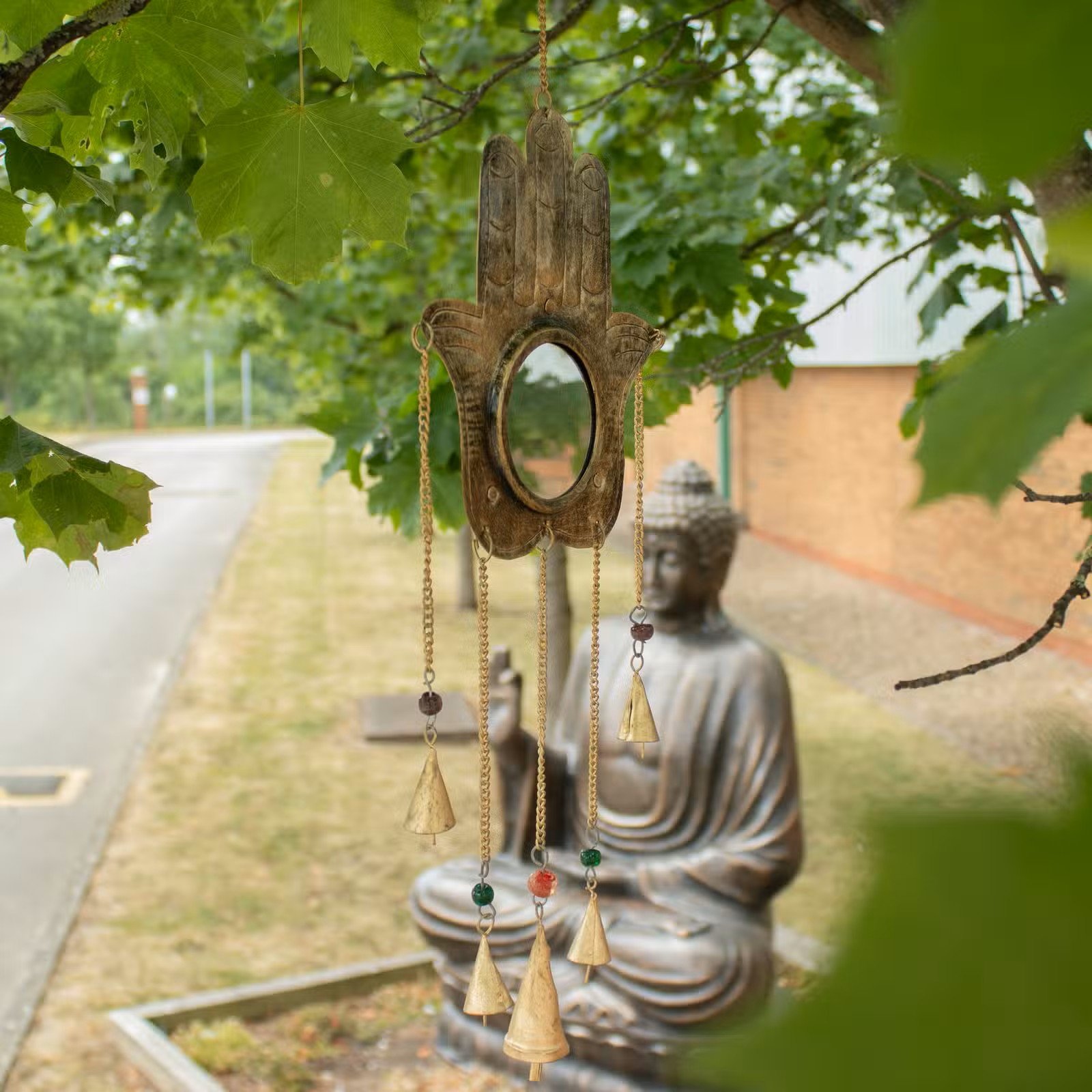 Indian Chimes - Hamsa Lrg Mirror 5 Bells 2.jpg
