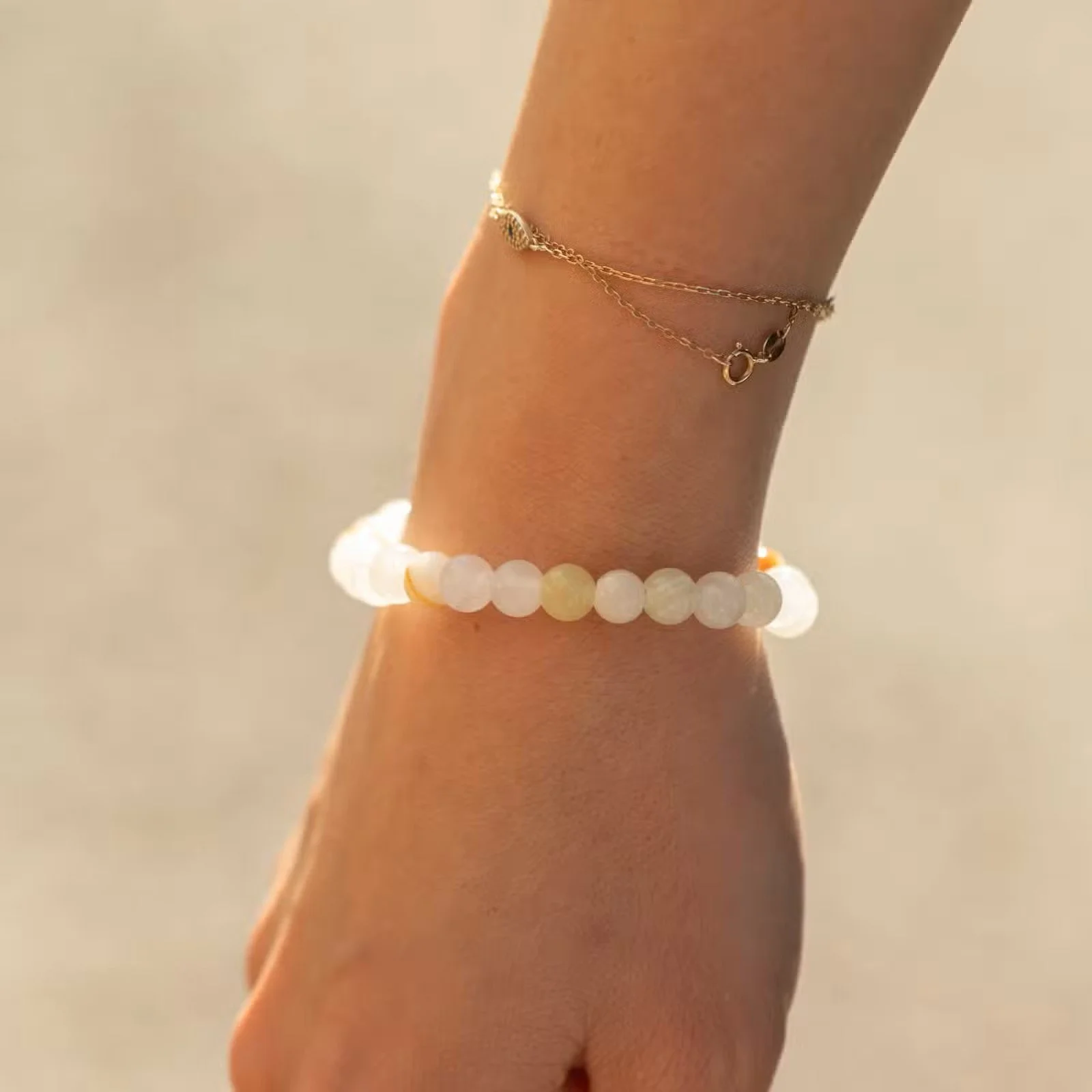 Petite Power Bracelet (17cmx6mm) - Moon Jade 2.jpg