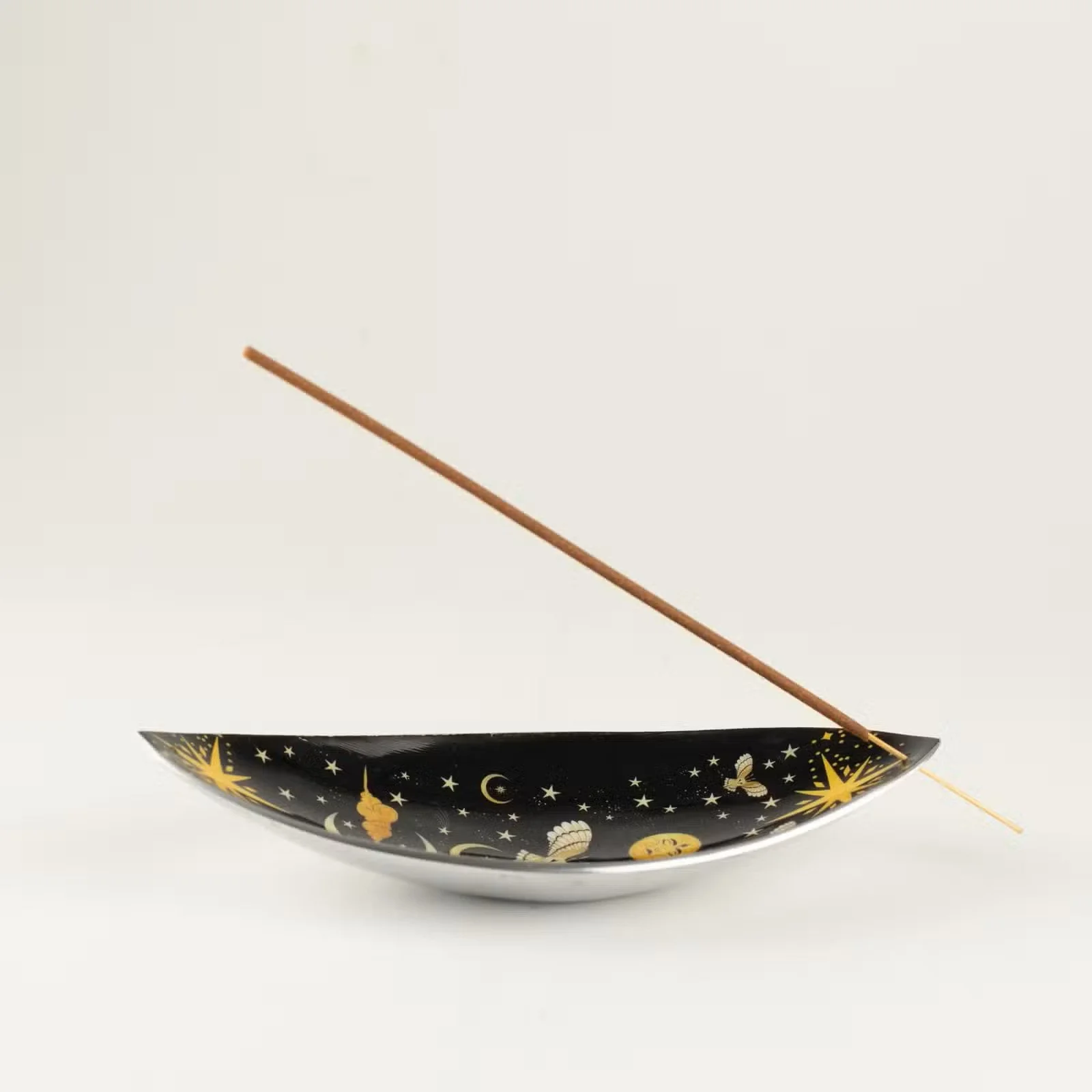 Enamel Incense Bowl - Aluminum - Enchanted Night Owl 5.jpg